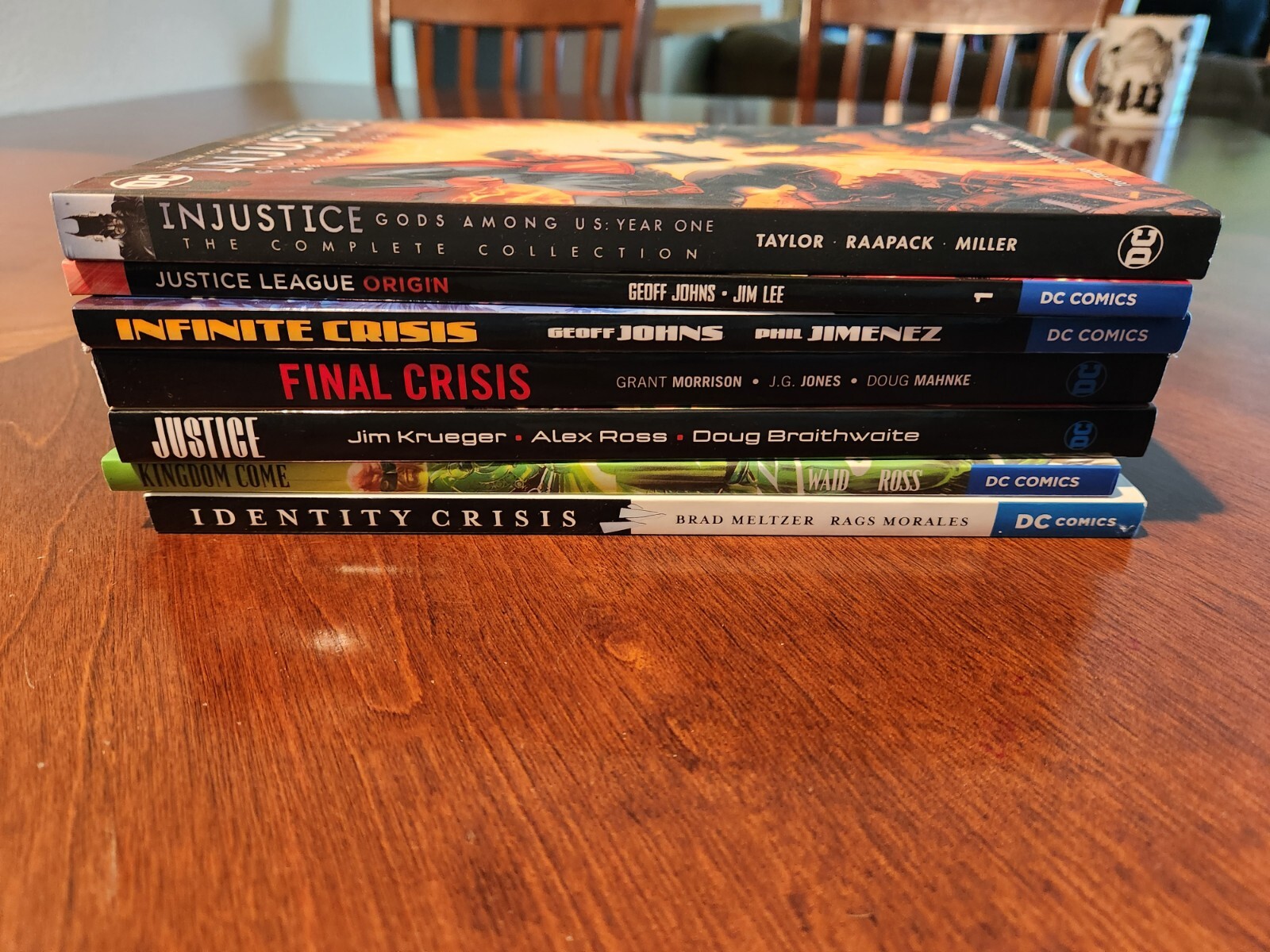 KINGDOM COME, Identity Crisis, Infinite Crisis, Final Crisis 7 Total DC New KINGDOM COME, Identity Crisis, Infinite Crisis, Final Crisis 7 Total DC New