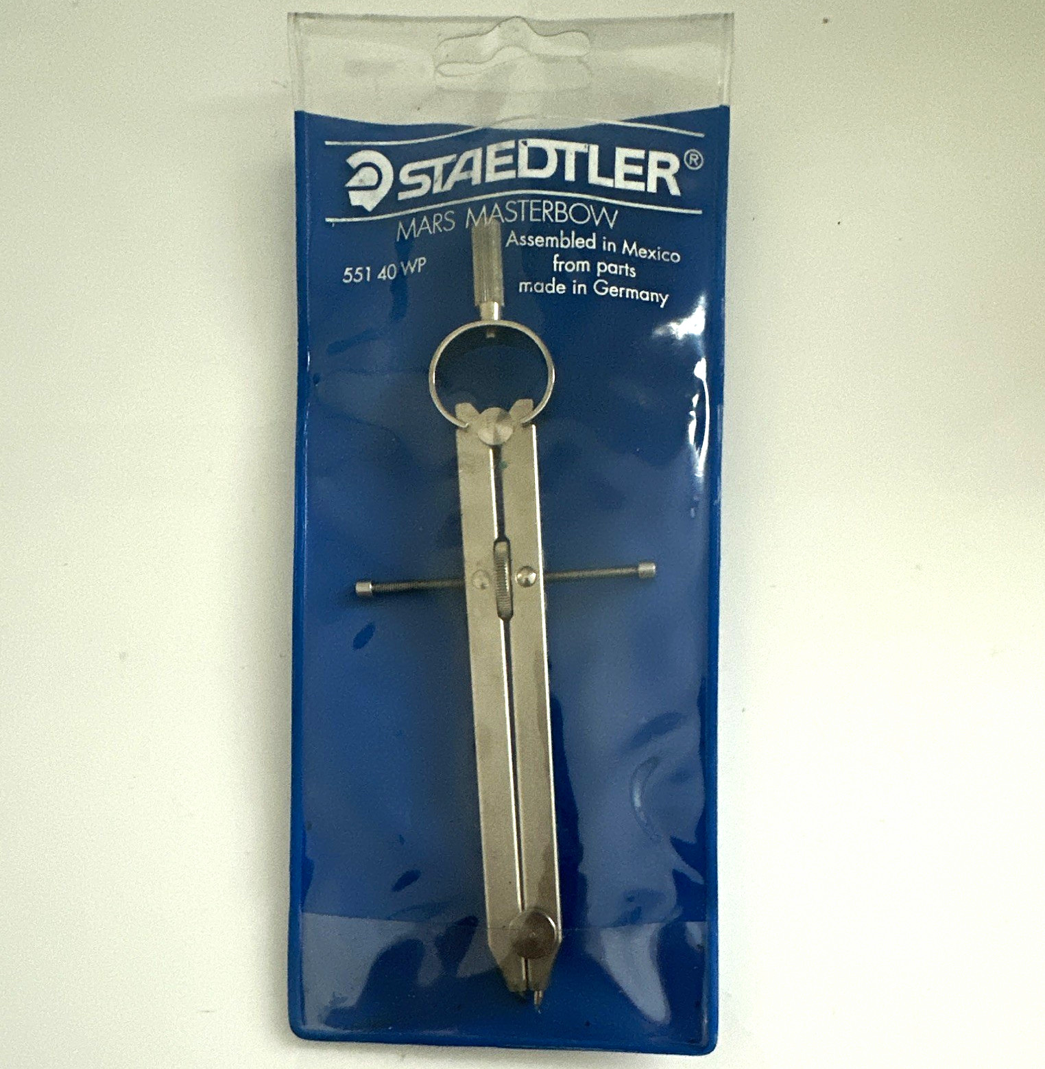 Staedtler Mars Masterbow 551 40 WP Drafting Compass Divider Tool Staedtler Mars Masterbow 551 40 WP Drafting Compass Divider Tool