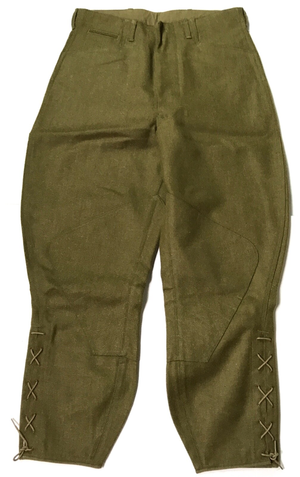 WWI US M1917 WOOL COMBAT FIELD BREECHES TROUSERS- SIZE LARGE 36 WAIST WWI US M1917 WOOL COMBAT FIELD BREECHES TROUSERS- SIZE LARGE 36 WAIST