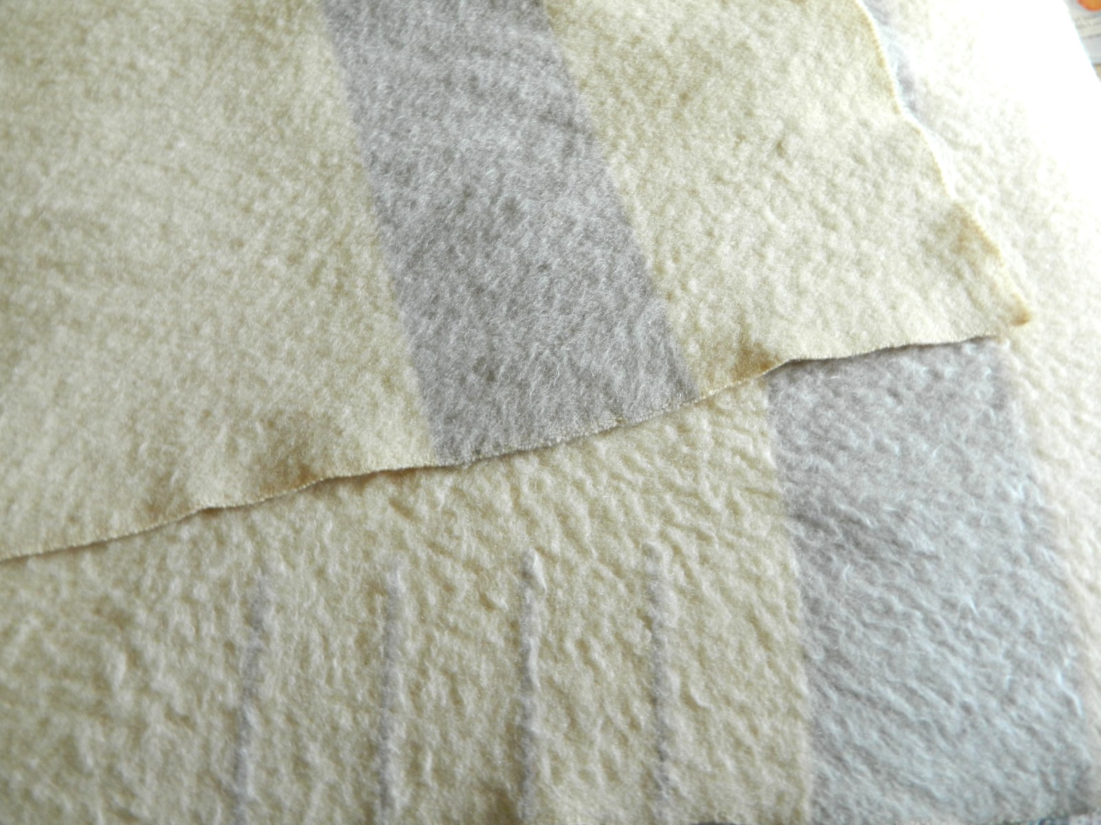 Vintage HBC Hudson's Bay Company Pastel Blue Stripe Wool Point Blanket 70 x 90 Vintage HBC Hudson's Bay Company Pastel Blue Stripe Wool Point Blanket 70 x 90