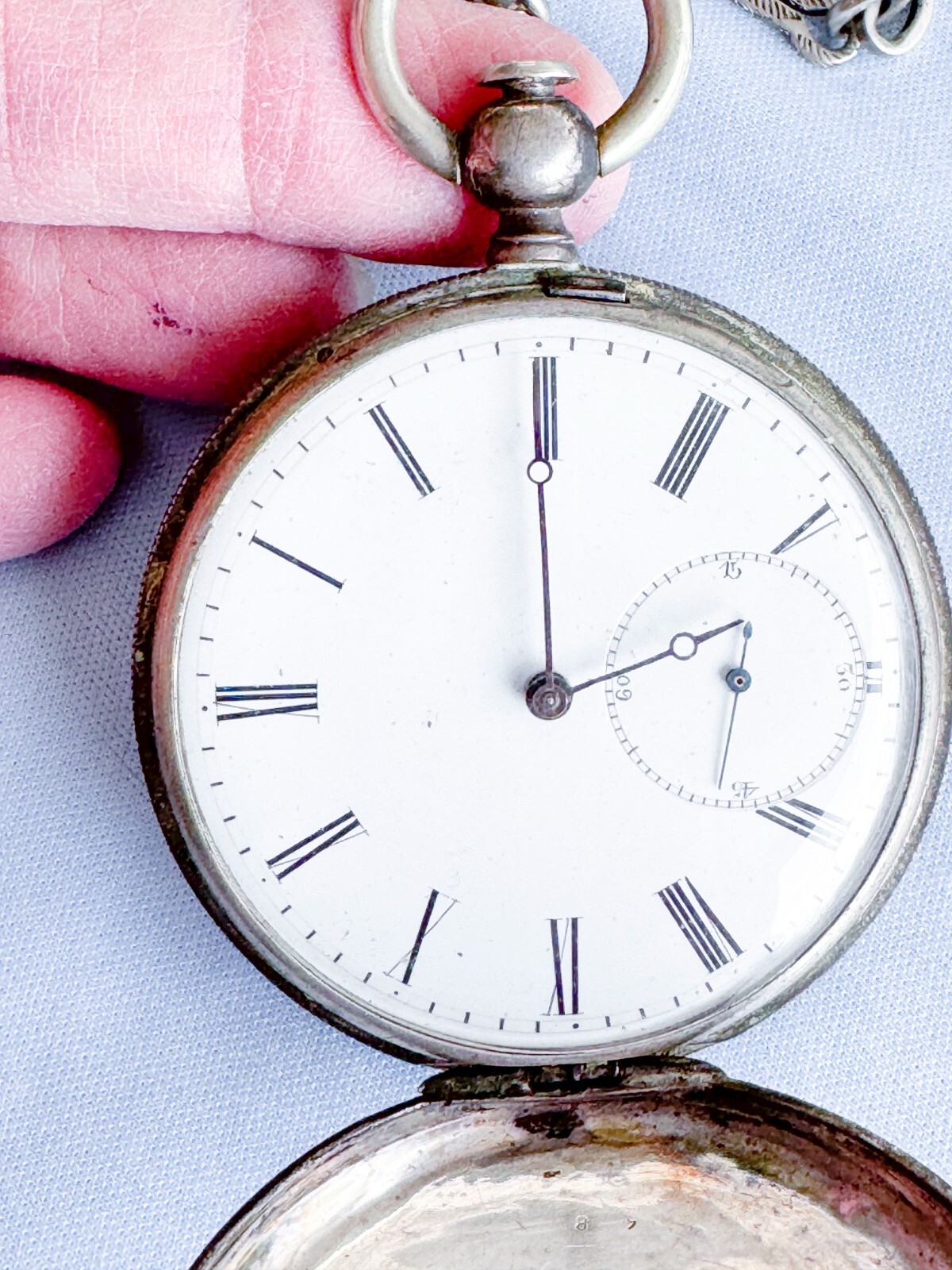 WWI France Engraved Pocket Watch Verdun Battle War Marne Somme Ypres WWI France Engraved Pocket Watch Verdun Battle War Marne Somme Ypres