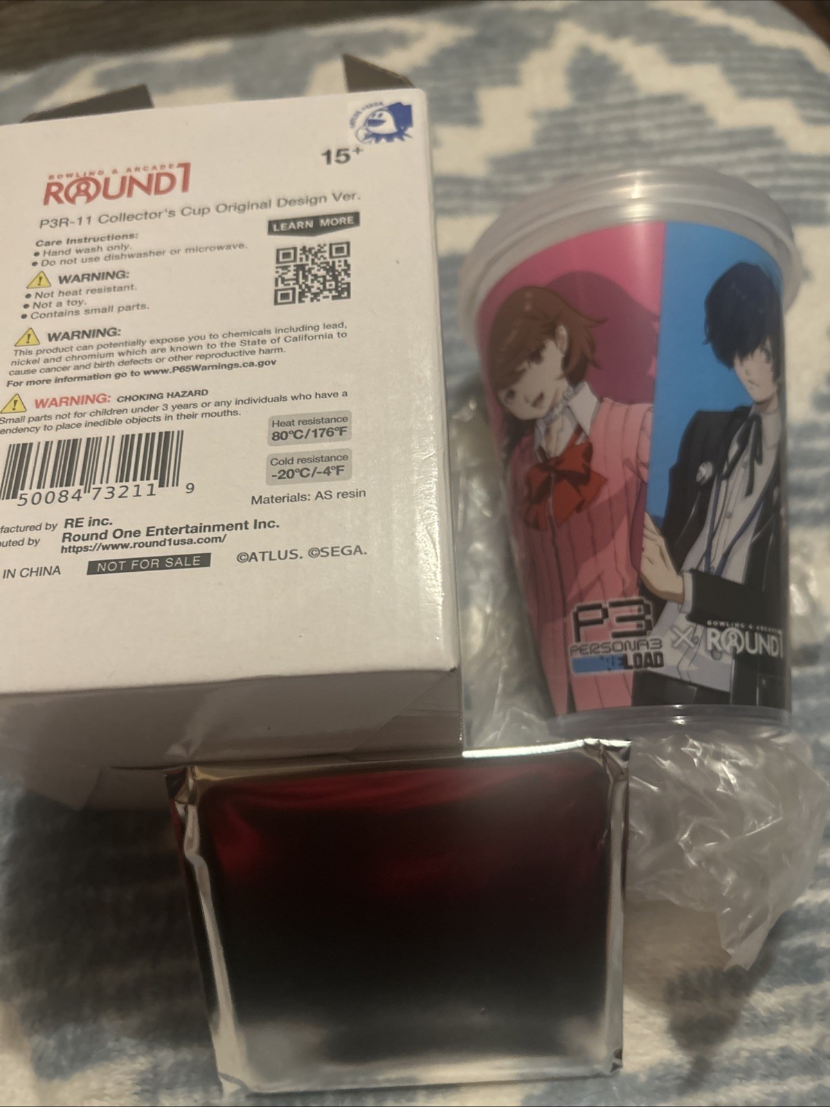 Persona 3 Reload Round1 Collector’s Cup Original Design Ver. (New/Never Used) Persona 3 Reload Round1 Collector’s Cup Original Design Ver. (New/Never Used)