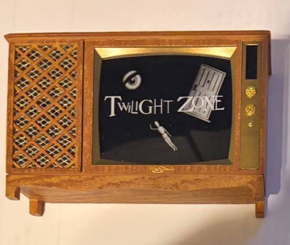 Hallmark Keepsake Twilight Zone Vintage Television TV Ornament 2009