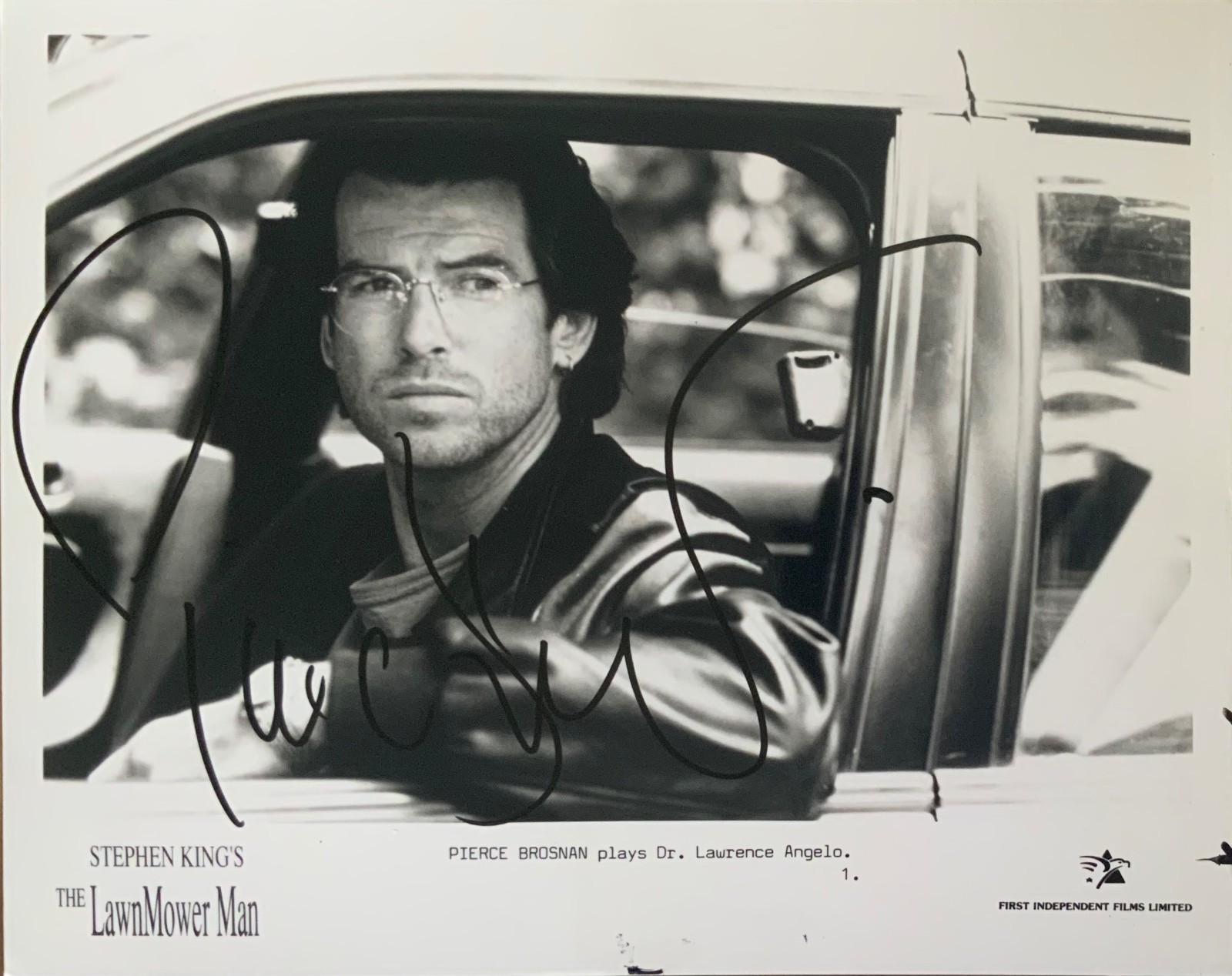 Pierce Brosnan SIGNED rare 10x8 Photo RACC ACOA COA Pierce Brosnan SIGNED rare 10x8 Photo RACC ACOA COA