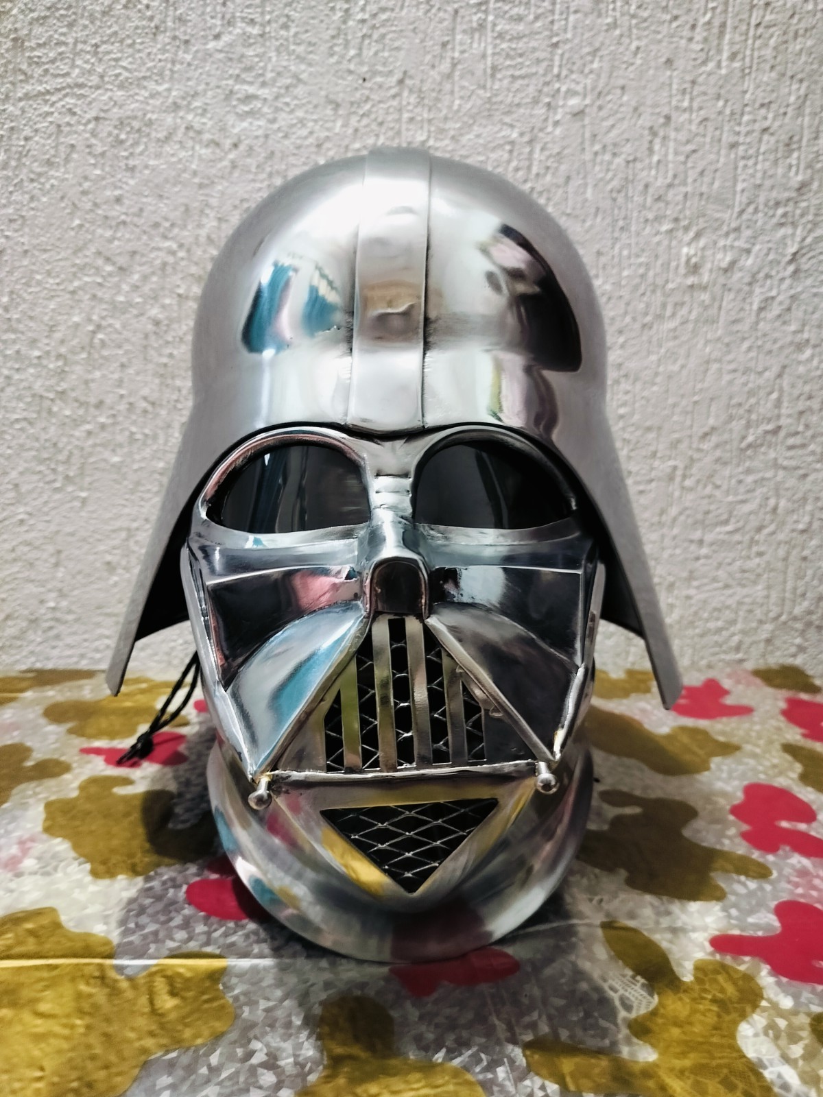 Handmade Darth Vader Style metal Helmet Empire Strikes Back 1995 Replica