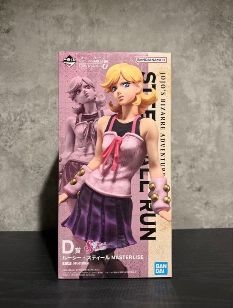 JoJo Steel Ball Run Lucy Steel D Prize Ichiban Kuji Figure Bandai Japan