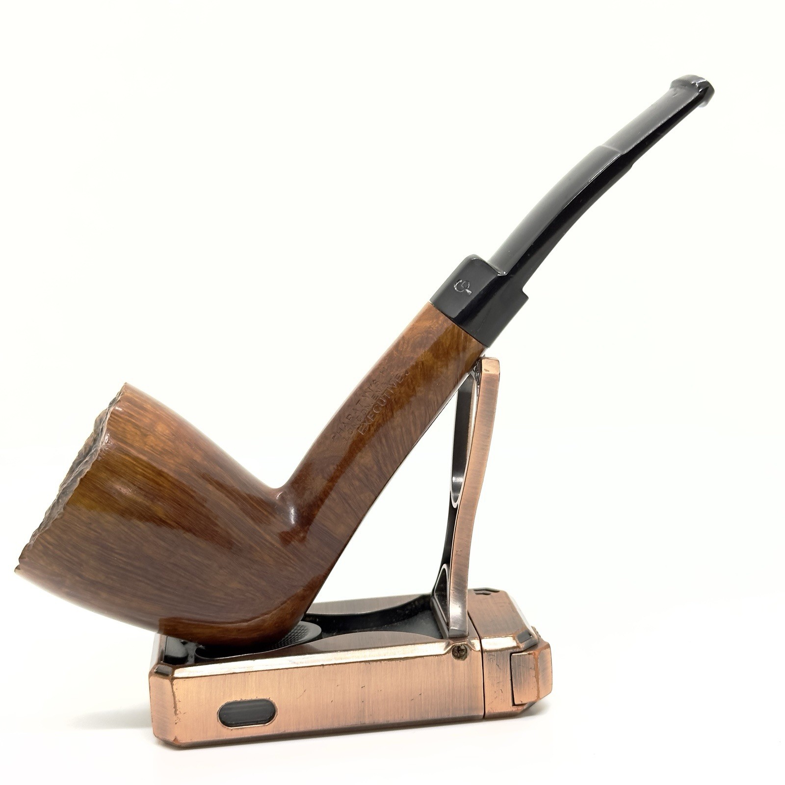 CHARATAN'S MAKE "EXECUTIVE" EXTRA LARGE. MADE BY HAND IN THE CITY OF LONDON. CHARATAN'S MAKE "EXECUTIVE" EXTRA LARGE. MADE BY HAND IN THE CITY OF LONDON.