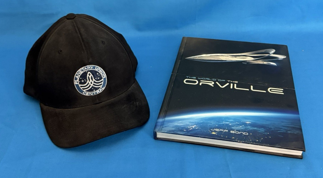 World of the Orville by Jeff Bond (2018) with The Orville Ball cap World of the Orville by Jeff Bond (2018) with The Orville Ball cap