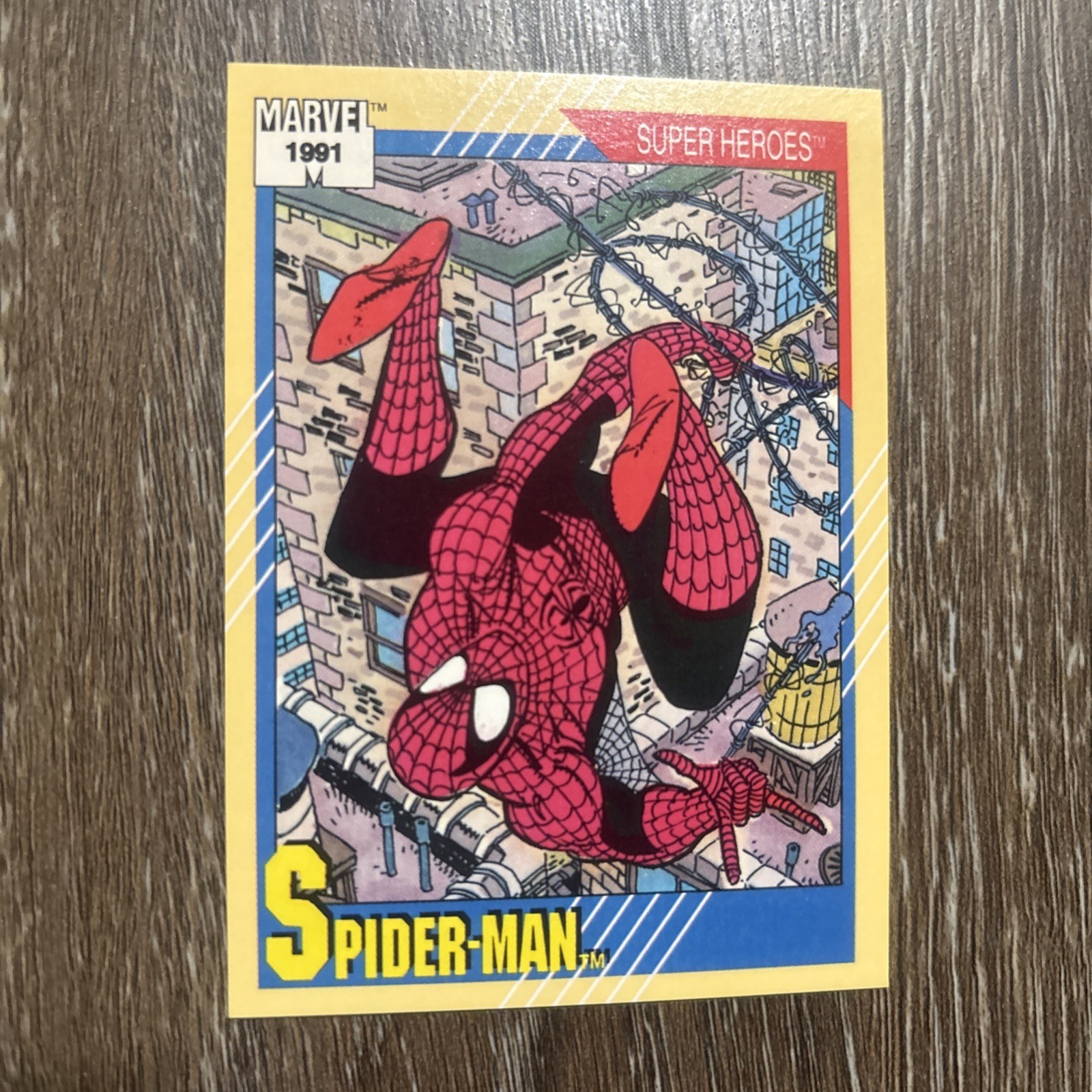 1991 Impel Marvel Universe #1 SPIDER-MAN Trading Card Mint 🔥 1991 Impel Marvel Universe #1 SPIDER-MAN Trading Card Mint 🔥