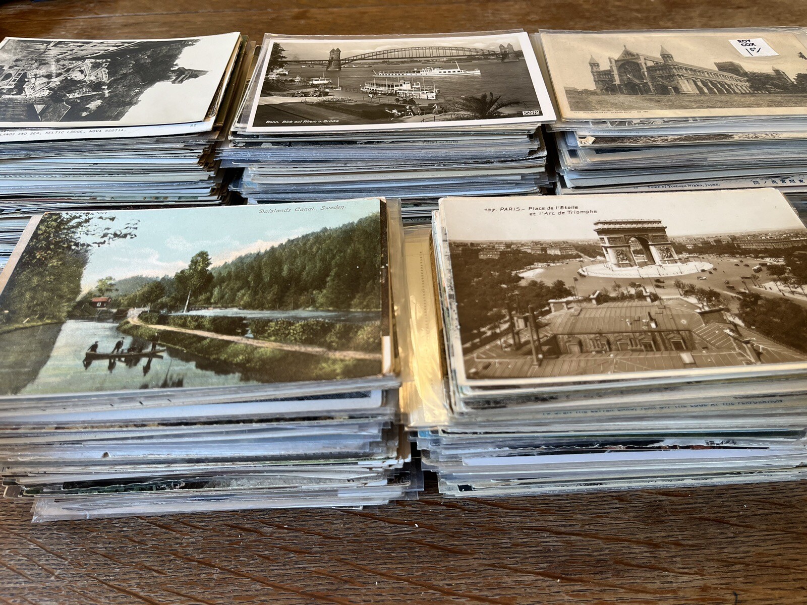 1000+ Antique Postcard Lot Only Non-USA Foreign Pre-1940’s RPPC Views Collection 1000+ Antique Postcard Lot Only Non-USA Foreign Pre-1940’s RPPC Views Collection