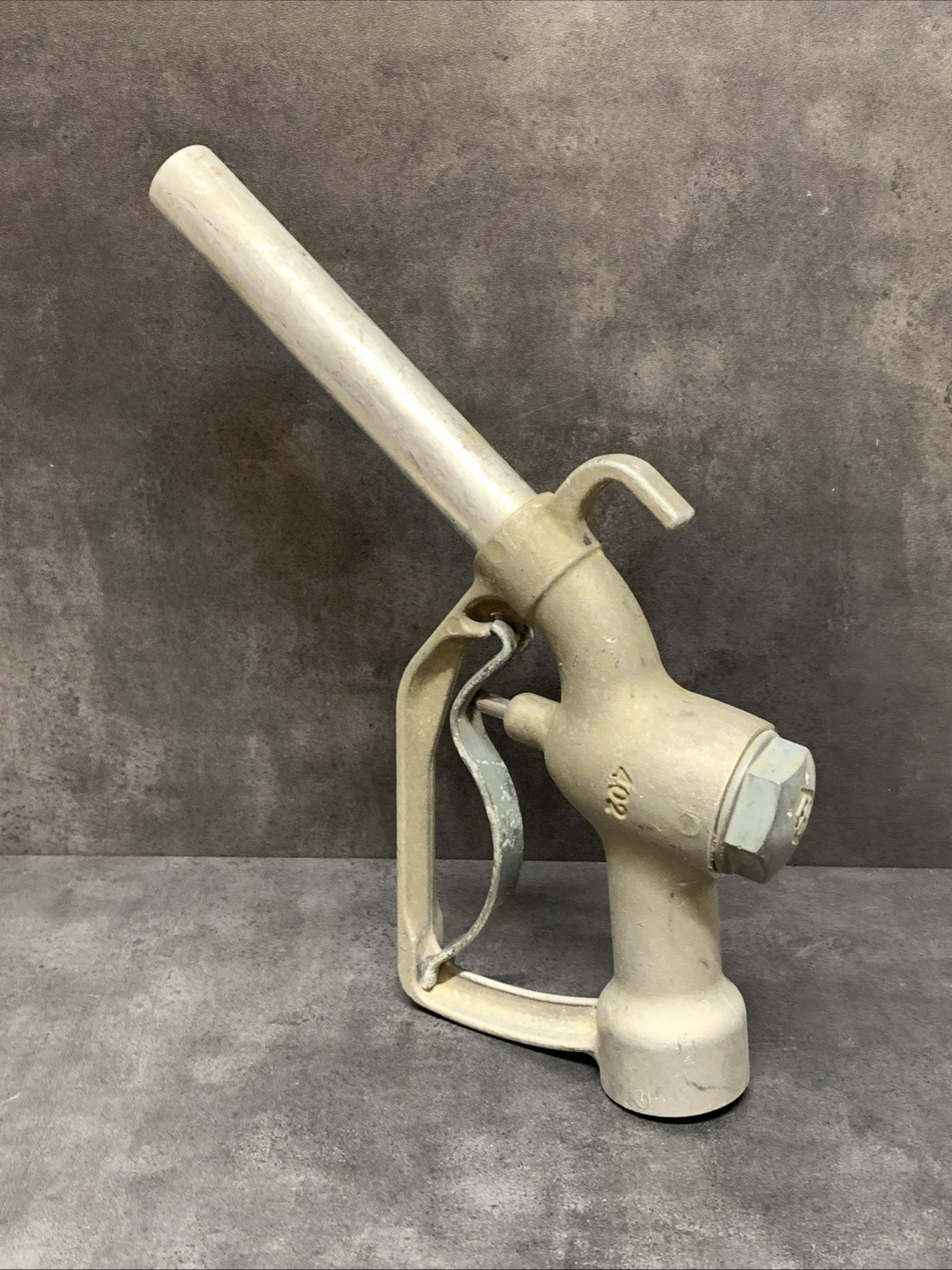 Vintage EBW 402 Gas Station Farm Fuel Pump Nozzle Handle NOT TESTED
