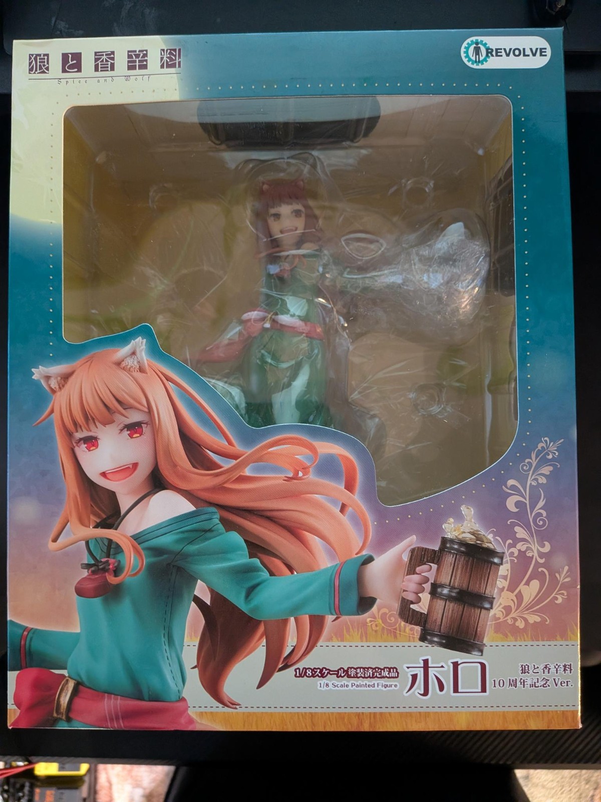 Revolve Spice & Wolf Holo 10th Anniversary Version 1: 8 Scale PVC Figure New Revolve Spice & Wolf Holo 10th Anniversary Version 1: 8 Scale PVC Figure New