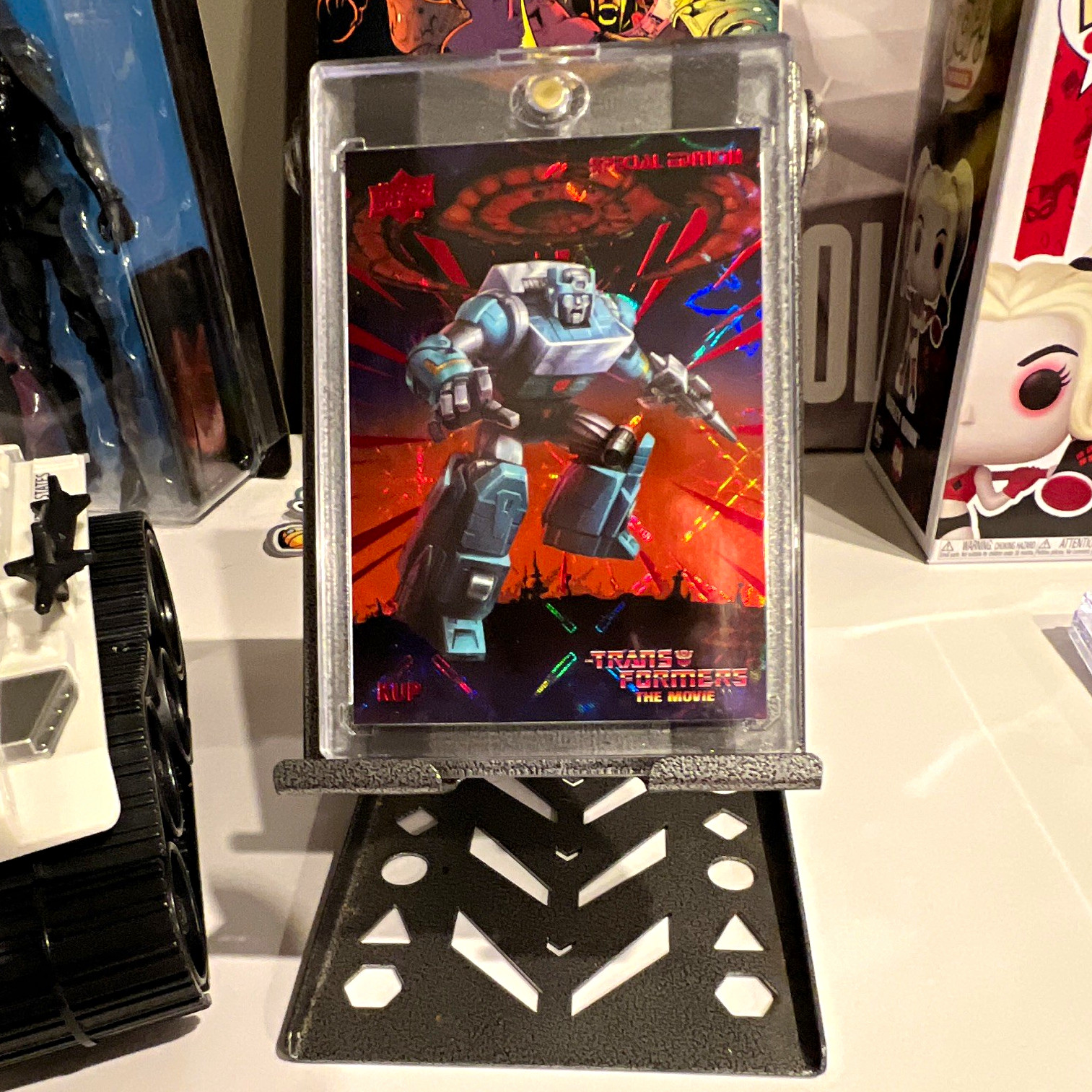 Upper Deck Transformers The Movie 40th Anniversary Kup #4 Red Foil Parallel