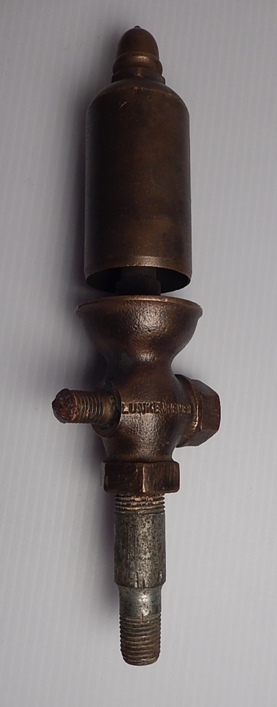 Vintage Antique Lunkenheimer Brass 1 1/2 Air Horn 200 Steam Whistle Acorn Top Vintage Antique Lunkenheimer Brass 1 1/2 Air Horn 200 Steam Whistle Acorn Top