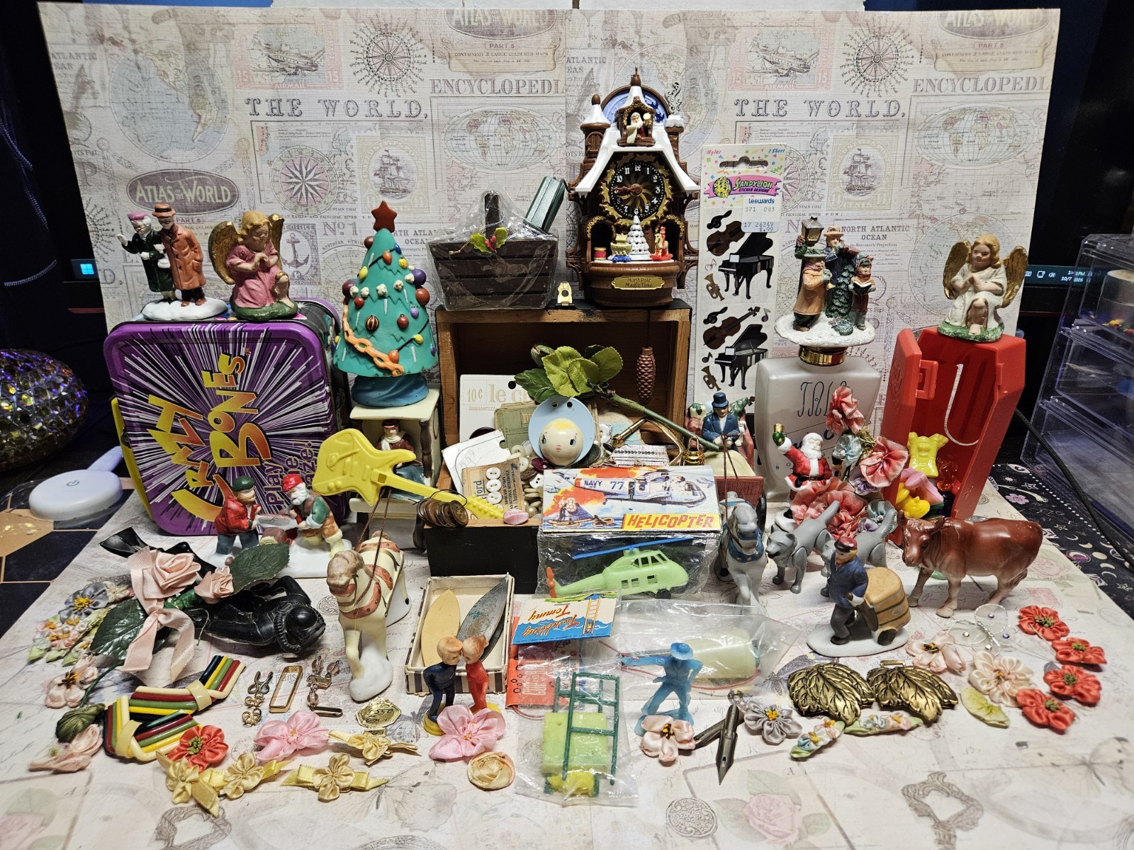 Huge Vintage Junk Drawer Lot Collectibles Box Resellers Bulk Wholesale Treasures Huge Vintage Junk Drawer Lot Collectibles Box Resellers Bulk Wholesale Treasures
