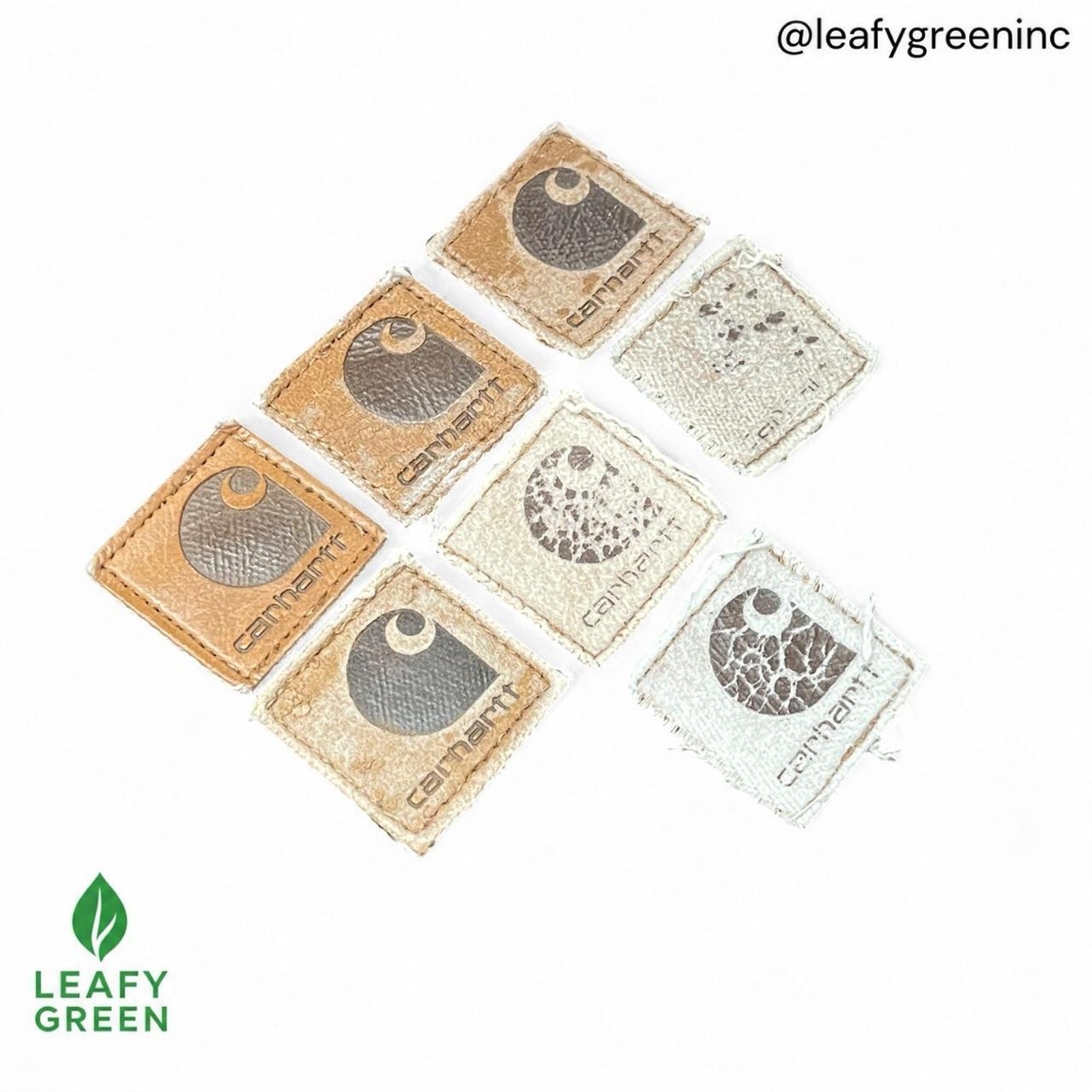 Lot of 7 Carhartt OEM Leather Replacement Patches 1.25x1.25 Vintage Repair Bulk Lot of 7 Carhartt OEM Leather Replacement Patches 1.25x1.25 Vintage Repair Bulk