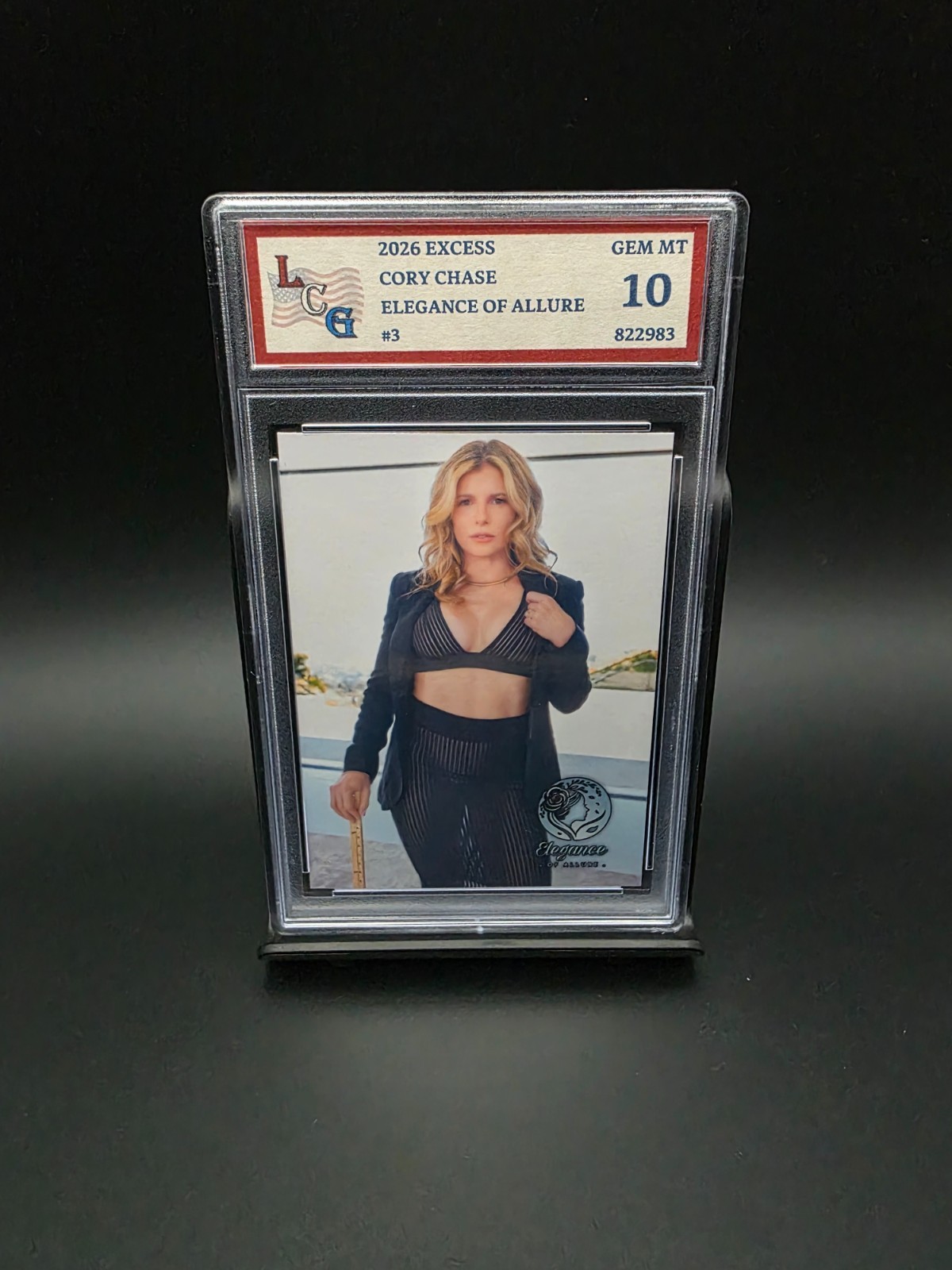 Cory Chase #3 Elegance Series LCG 10 Gem Mint eXcess Collectibles Cory Chase #3 Elegance Series LCG 10 Gem Mint eXcess Collectibles