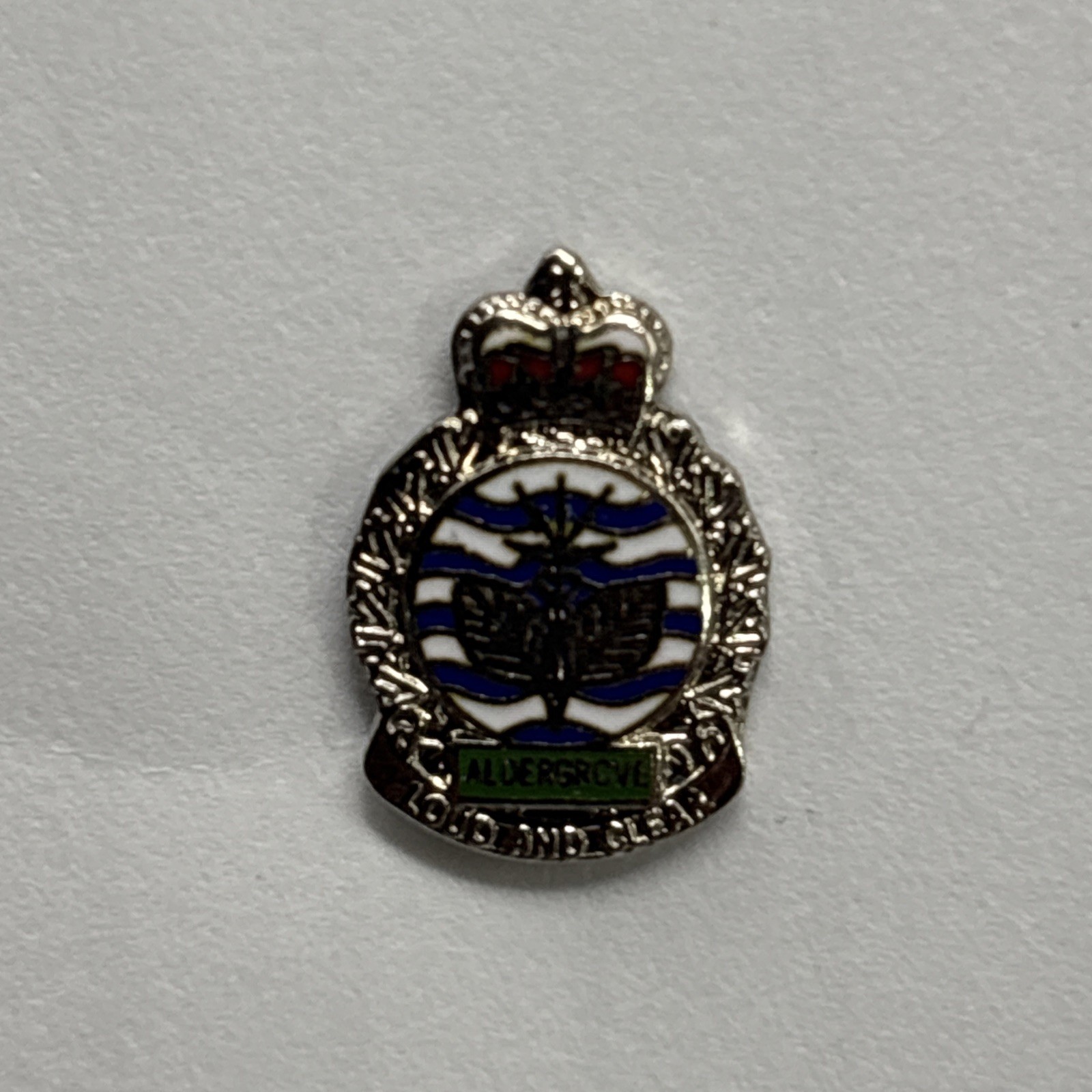 Vintage Military / Navy - Lapel / Collector’s Pin- HMCS/CFS Aldergrove - LP 38