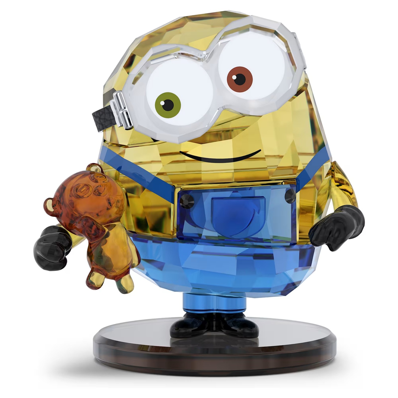 Swarovski Crystal Minions Bob Figurine Decoration, Multicolored, 5692027 Swarovski Crystal Minions Bob Figurine Decoration, Multicolored, 5692027