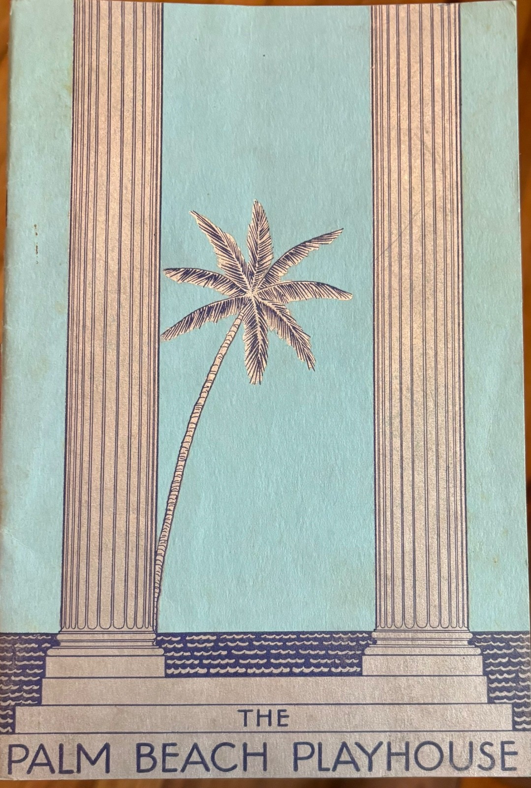 1930s Palm Beach Florida Playhouse Souvenir Art Deco Program 1930s Palm Beach Florida Playhouse Souvenir Art Deco Program