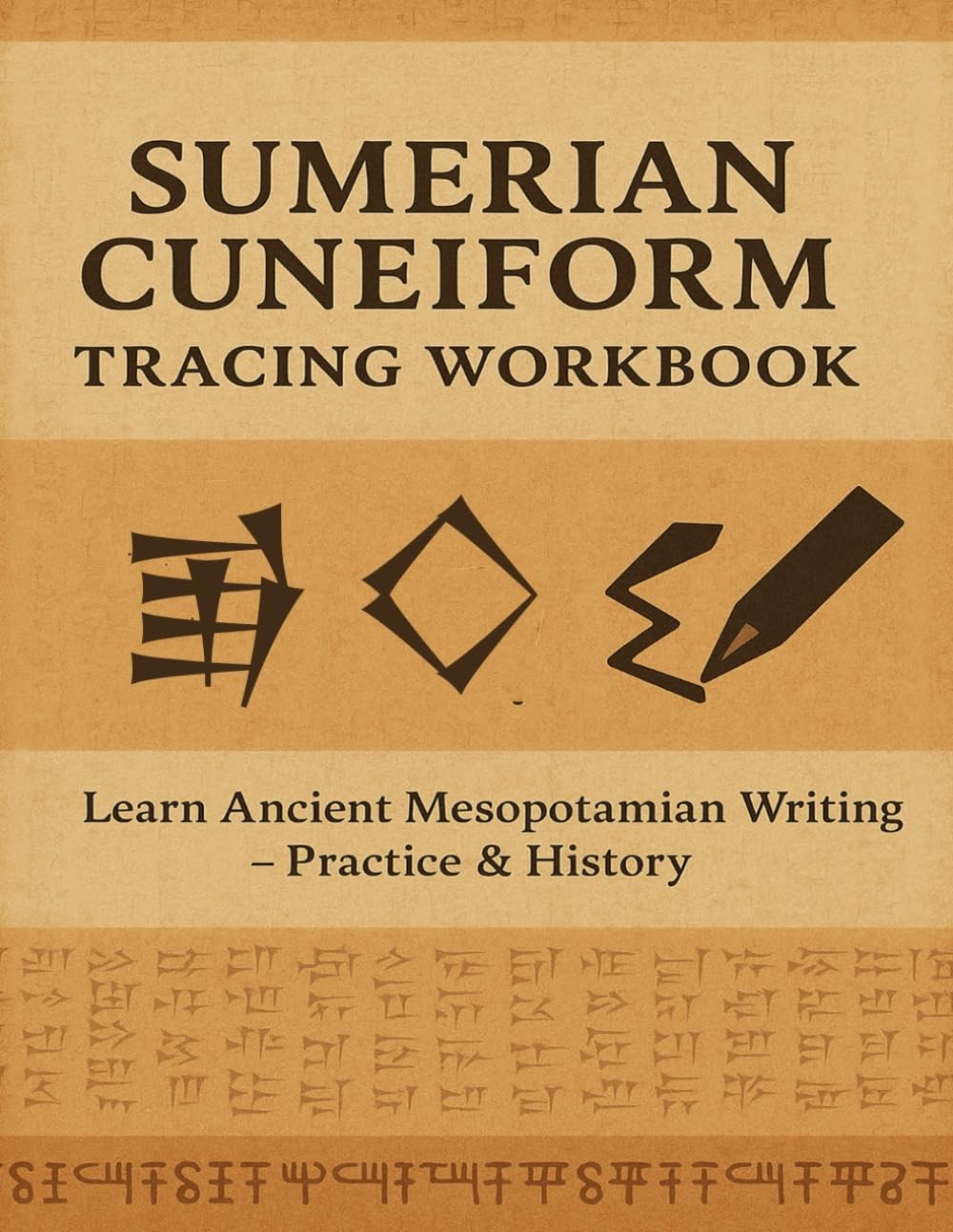 Sumerian Cuneiform Workbook: Practice Ancient Mesopotamian Writing: Learn to... Sumerian Cuneiform Workbook: Practice Ancient Mesopotamian Writing: Learn to...