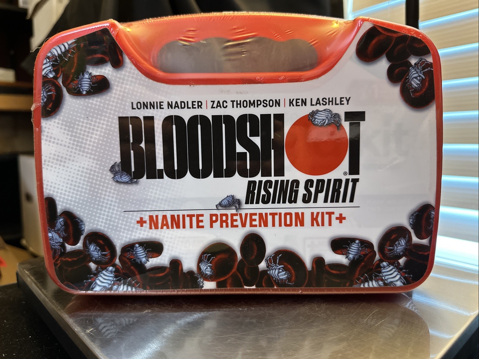 Bloodshot Rising Spirit Nanite Prevention Kit (First Aid Kit) Rare Promo SEALED
