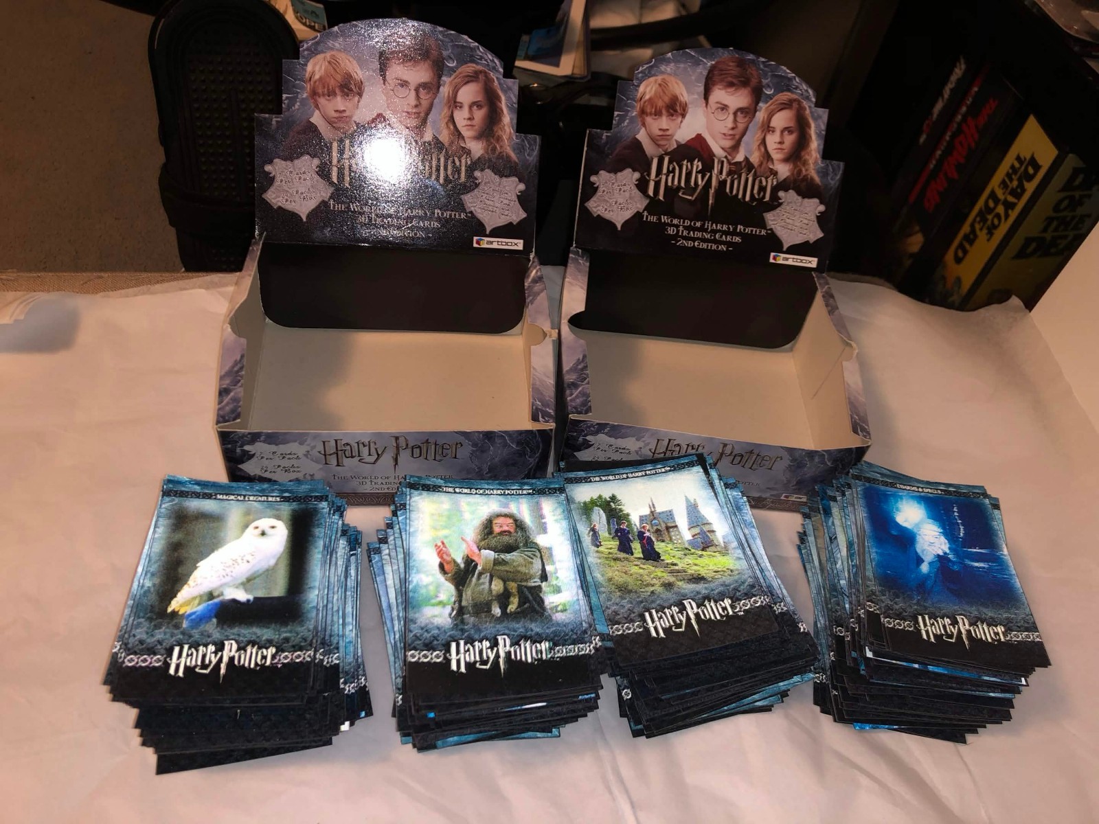 World of Harry Potter: 3D Trading Cards 2nd Edition Artbox Lot of 385 Cards (A) World of Harry Potter: 3D Trading Cards 2nd Edition Artbox Lot of 385 Cards (A)