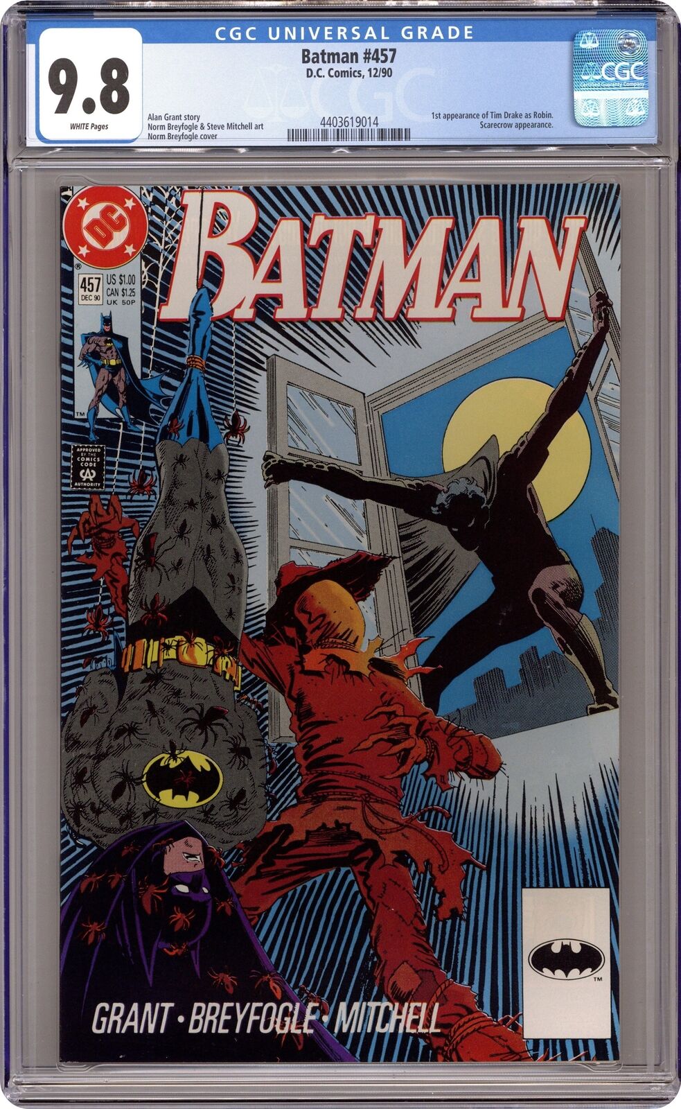Batman #457D CGC 9.8 1990 4403619014 Tim Drake becomes Robin