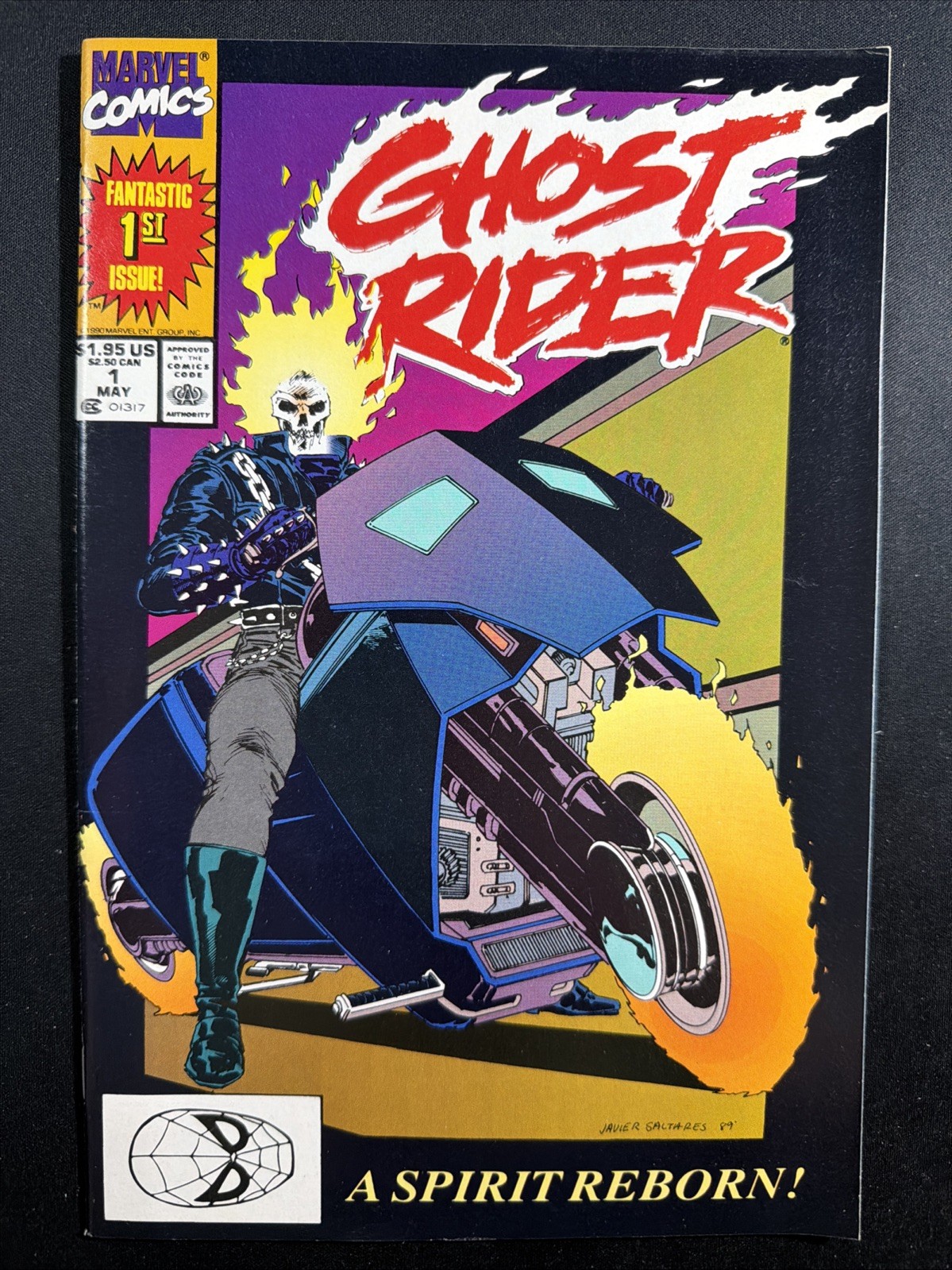 Ghost Rider #1 1990 1st App Danny Ketch 1st Print Marvel Very Fine Ghost Rider #1 1990 1st App Danny Ketch 1st Print Marvel Very Fine