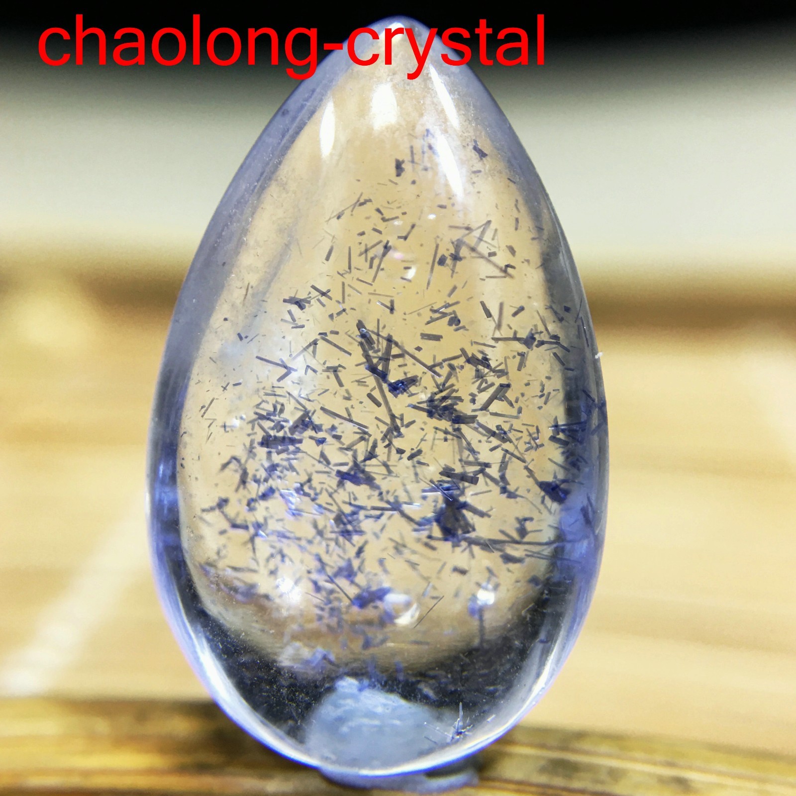 7.8Ct Very Rare NATURAL Beautiful Blue Dumortierite Quartz Crystal Pendant C909 7.8Ct Very Rare NATURAL Beautiful Blue Dumortierite Quartz Crystal Pendant C909