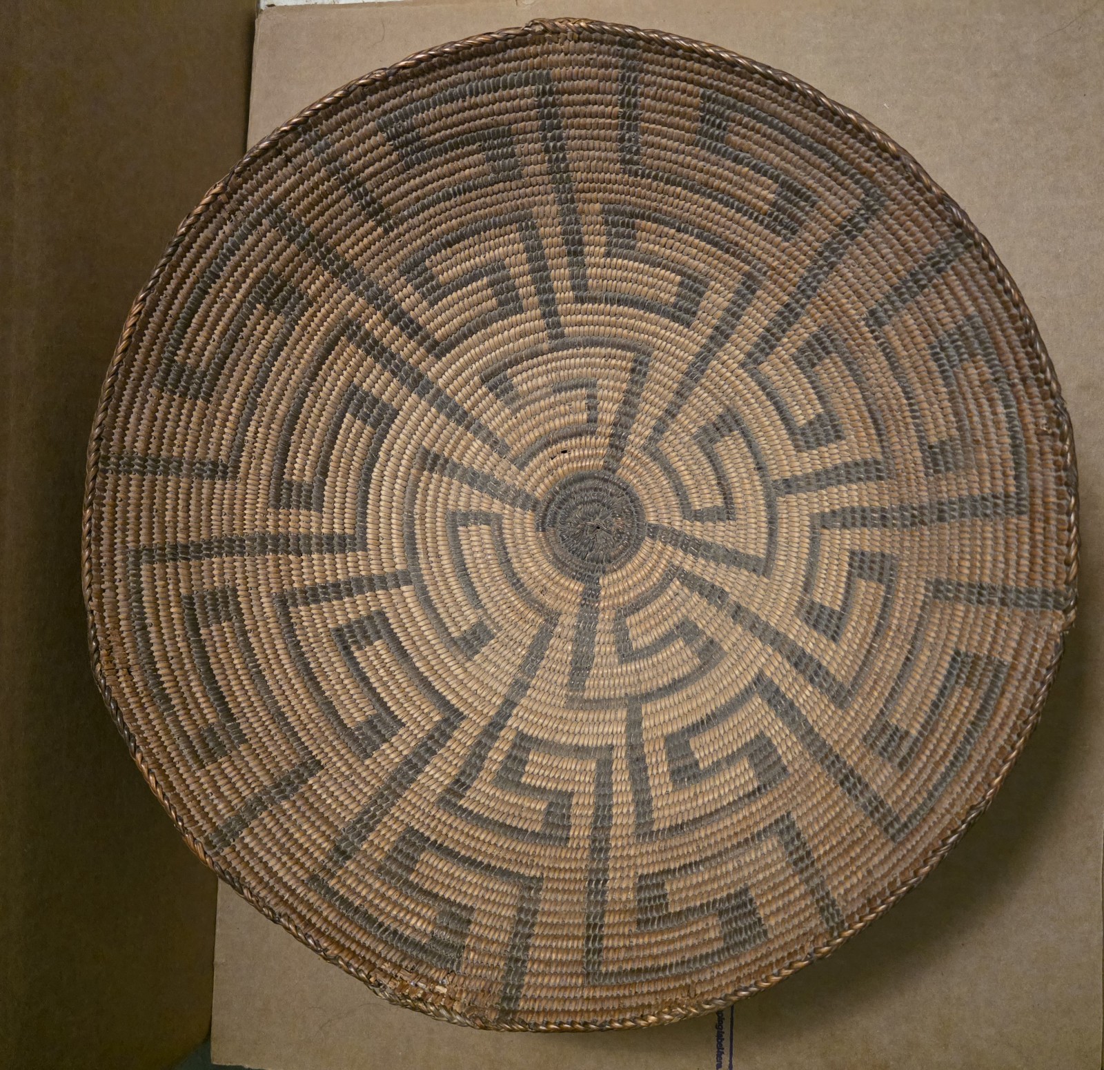1890s Antique Native American Big Basket Papago or Pima 1890s Antique Native American Big Basket Papago or Pima