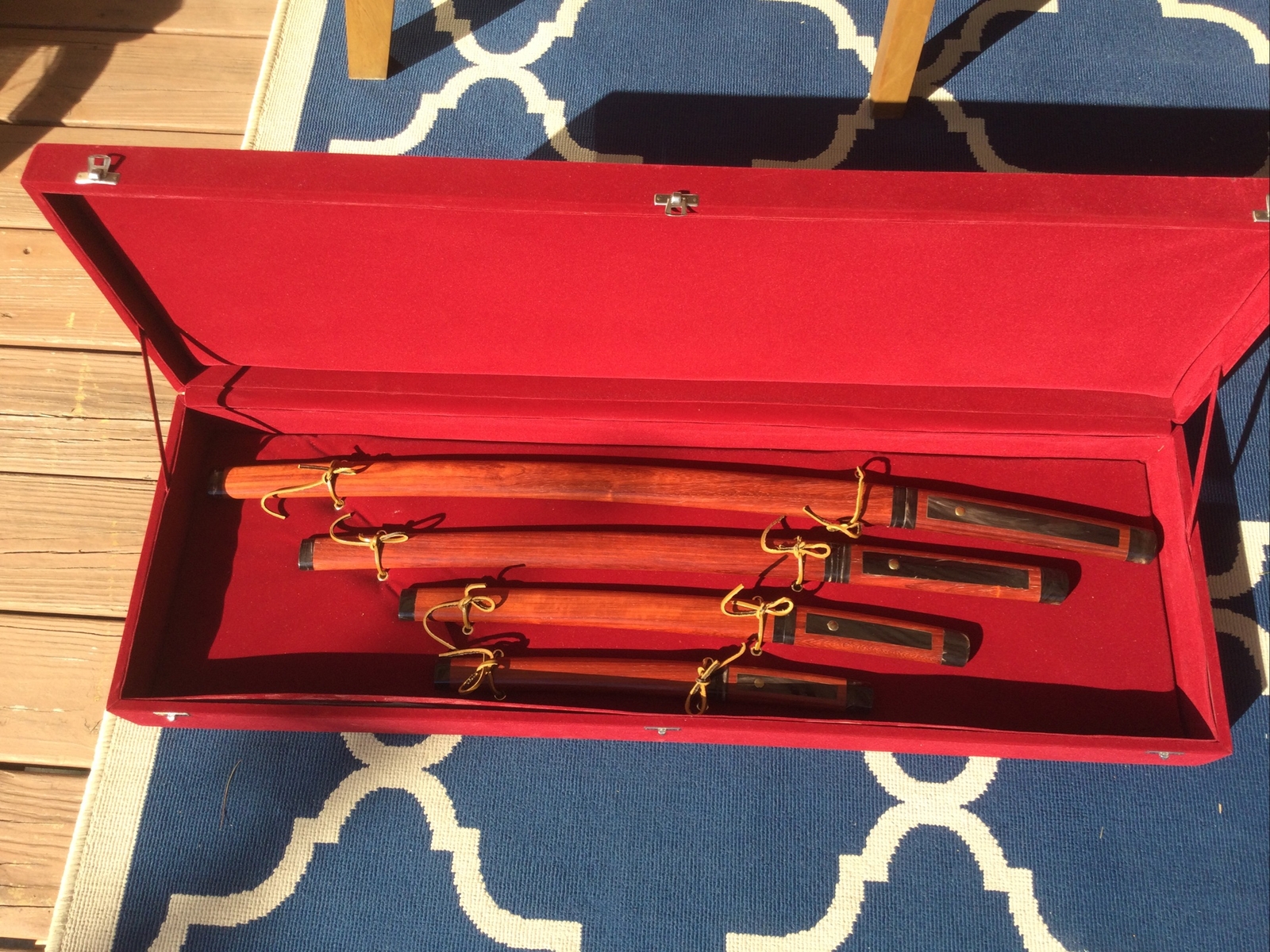 Damascus Katana Sword Set Damascus Katana Sword Set