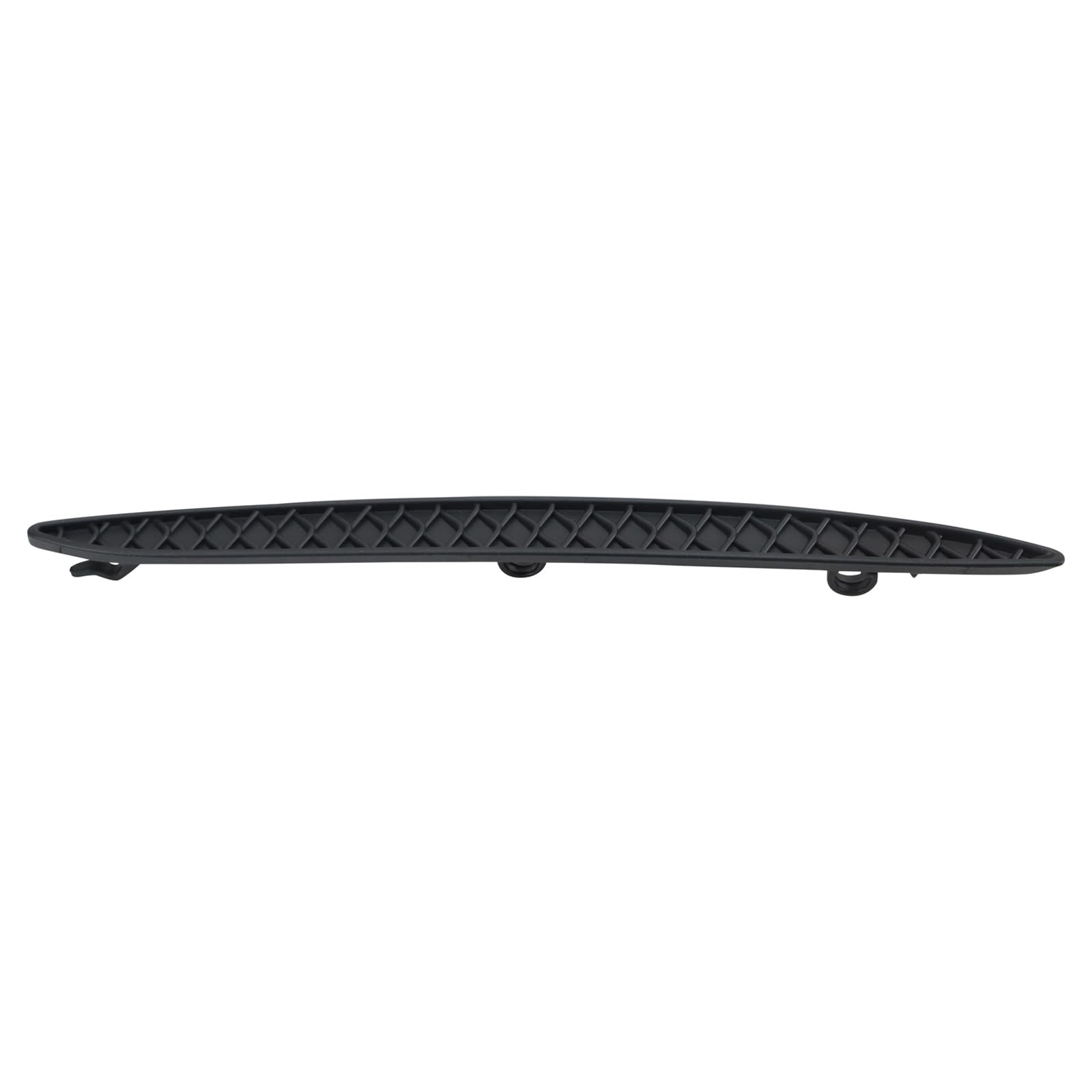 TRQ Rear Left Outer Bumper Trim Black Drivers Side