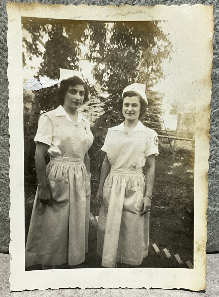 1940s Photo Red Cross Nurses Aides Women in Uniform WWII Era 1940s Photo Red Cross Nurses Aides Women in Uniform WWII Era