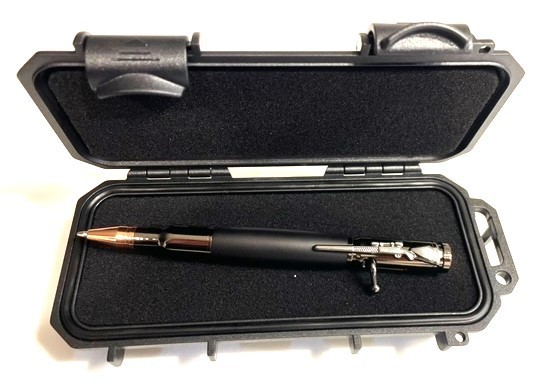 Bolt Action Pen in Miniature Rifle Case - Realistic - Metal Pen - Bolt Action Pen in Miniature Rifle Case - Realistic - Metal Pen -