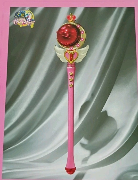 RARE 2014 1st Edition Bandai PROPLICA JAPAN Sailor Moon Toy CUTIE MOON ROD RARE 2014 1st Edition Bandai PROPLICA JAPAN Sailor Moon Toy CUTIE MOON ROD