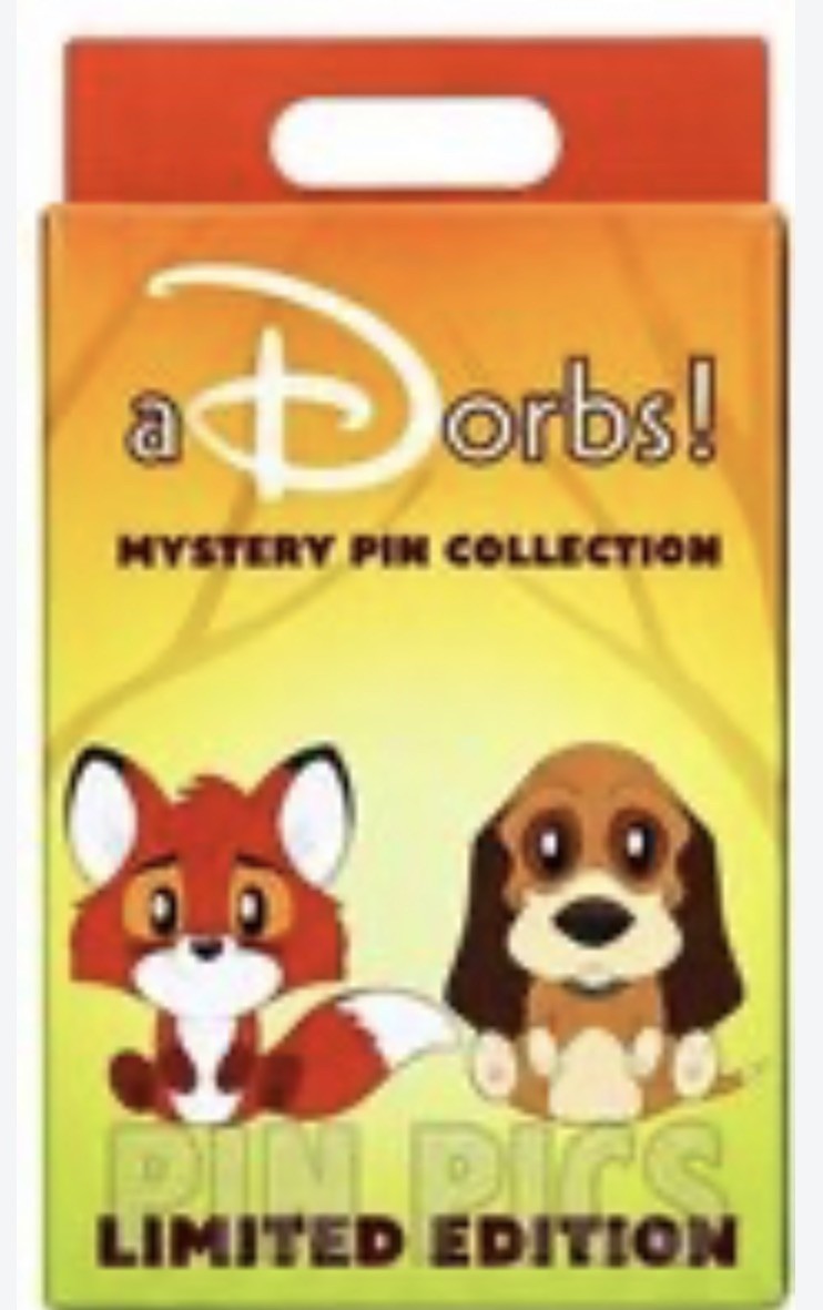 Disney WDI MOG - Fox And The Hound - Adorbs Box - IN HAND Disney WDI MOG - Fox And The Hound - Adorbs Box - IN HAND