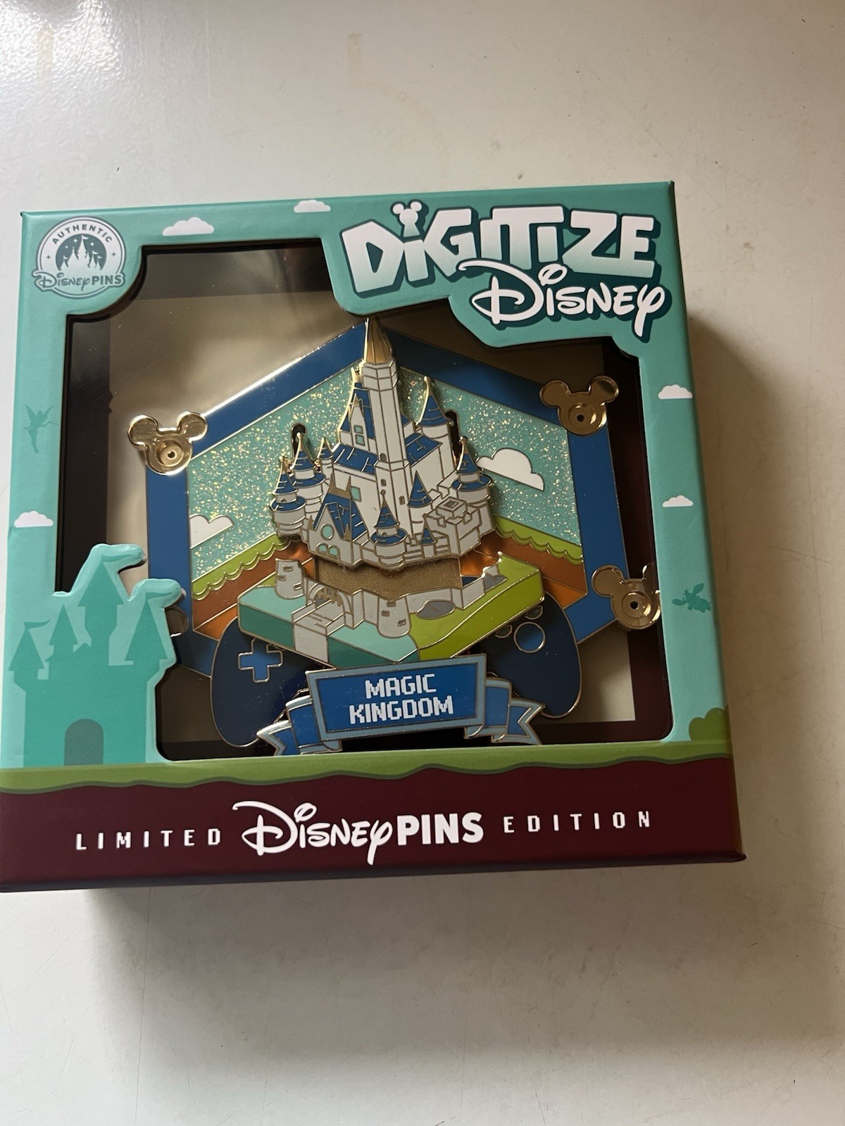 2026 Disney Parks Digitize Disney Magic Kingdom Castle Jumbo Pin LE 3000 NEW 2026 Disney Parks Digitize Disney Magic Kingdom Castle Jumbo Pin LE 3000 NEW