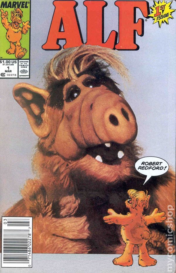 ALF 1N VG+ 4.5 1988 Stock Image Low Grade ALF 1N VG+ 4.5 1988 Stock Image Low Grade