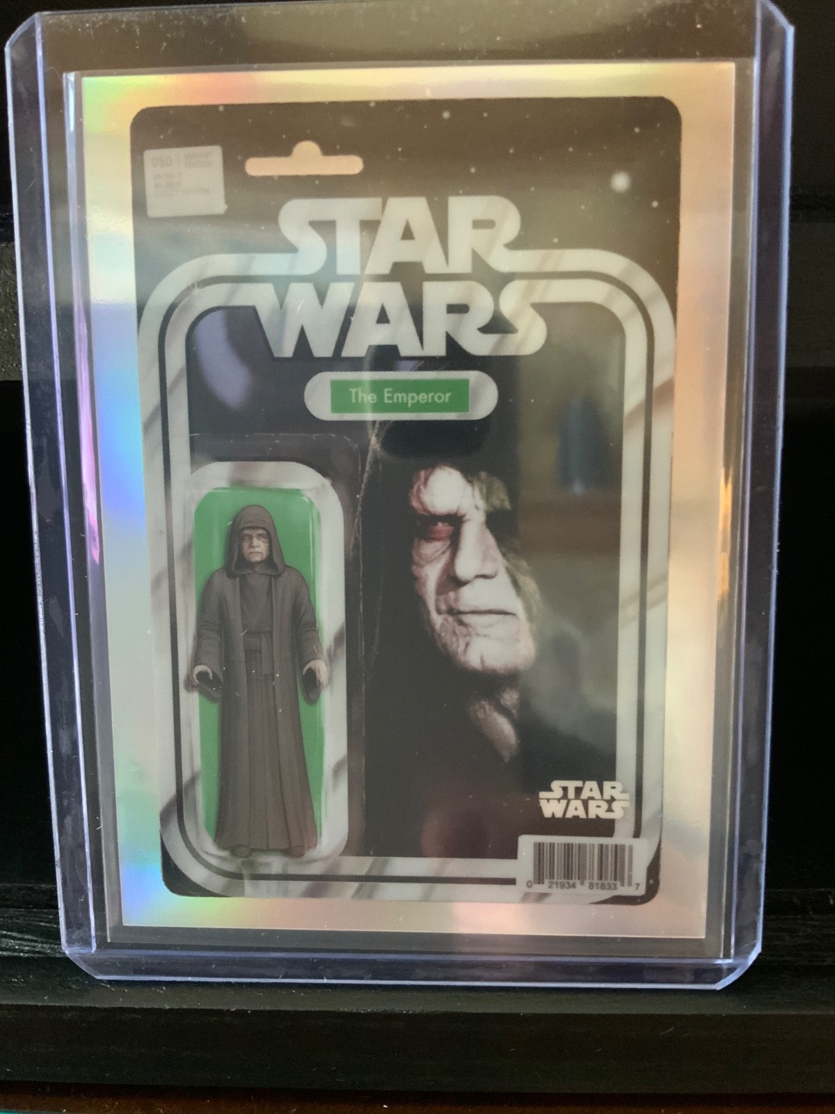 2026 Topps Star Wars Chrome Comicfractor Card The Emperor VC-20 2026 Topps Star Wars Chrome Comicfractor Card The Emperor VC-20