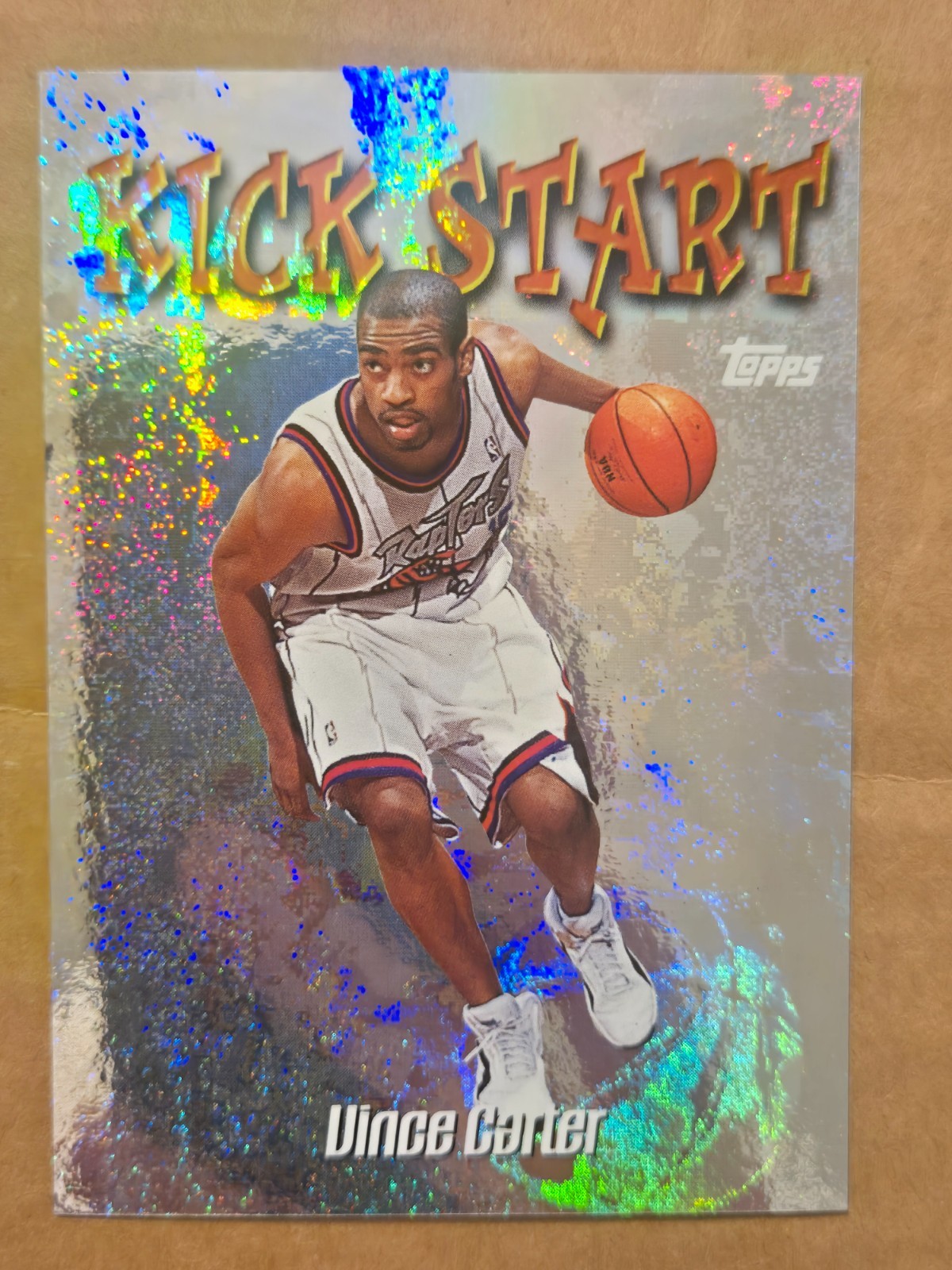 VINCE CARTER 1998-99 TOPPS KICK START #KS9 RC ROOKIE TORONTO RAPTORS RARE VINCE CARTER 1998-99 TOPPS KICK START #KS9 RC ROOKIE TORONTO RAPTORS RARE
