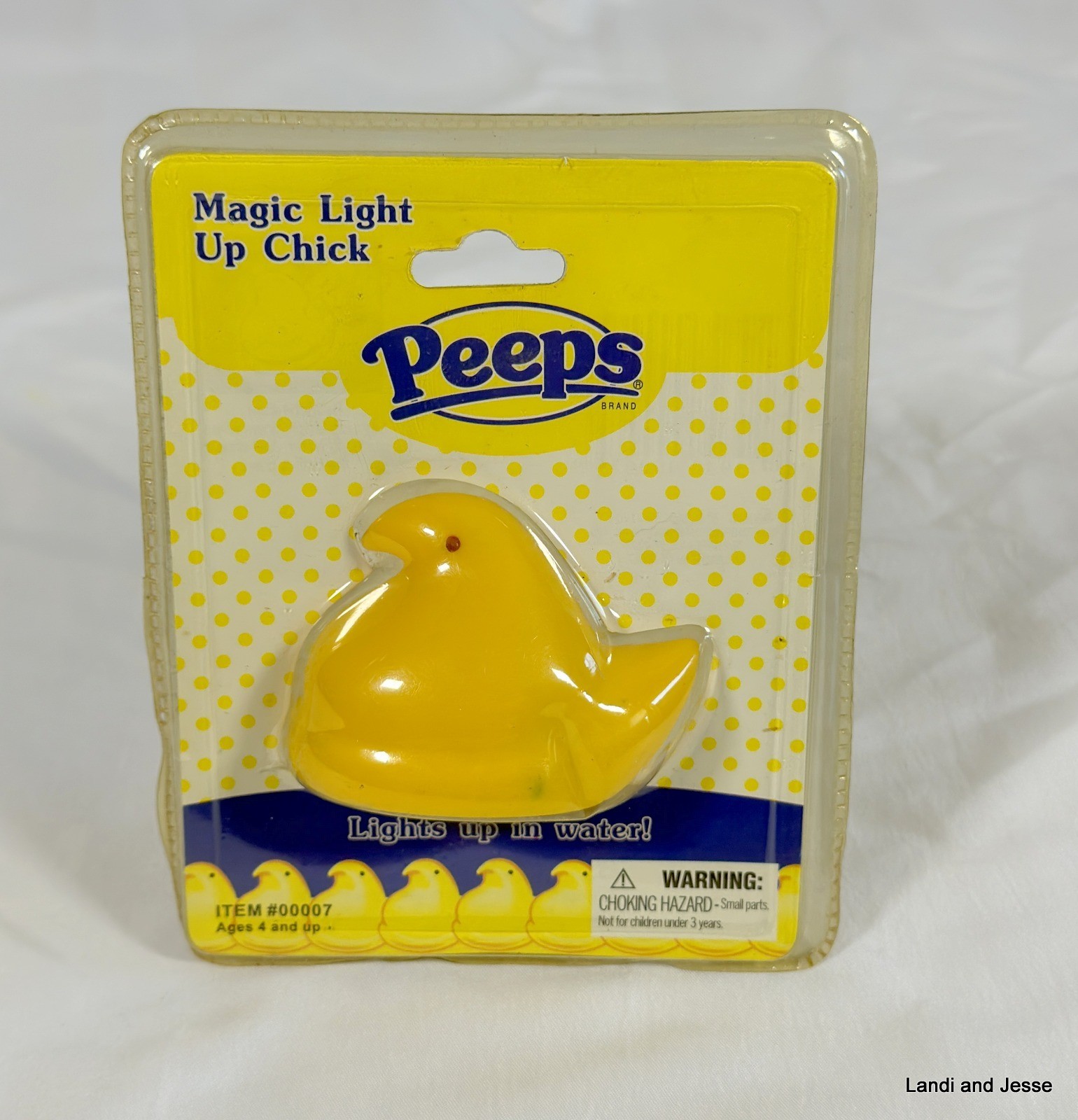Rare Peeps Magic Light Up Chick Bath Toy Rare Peeps Magic Light Up Chick Bath Toy