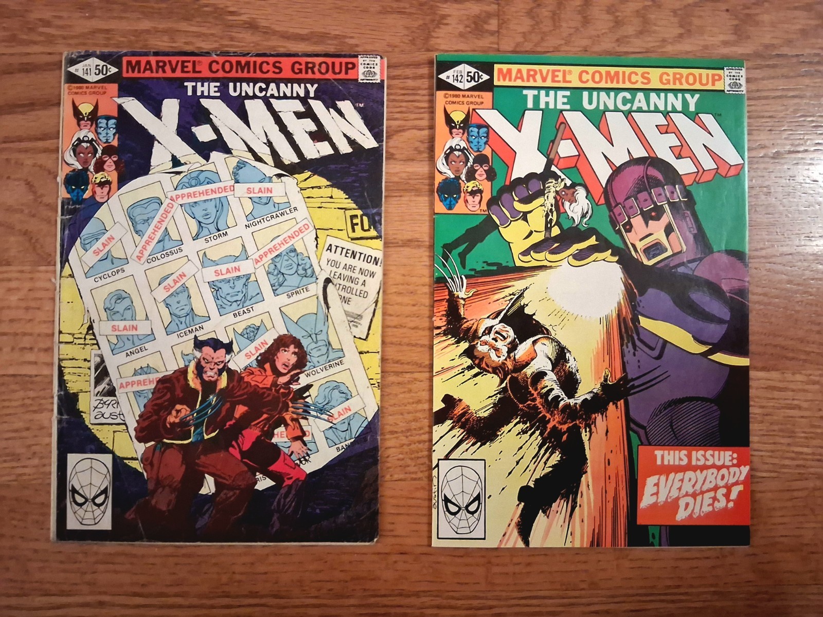 Uncanny X-men 141-142 Days of Future Past 🔥 Uncanny X-men 141-142 Days of Future Past 🔥