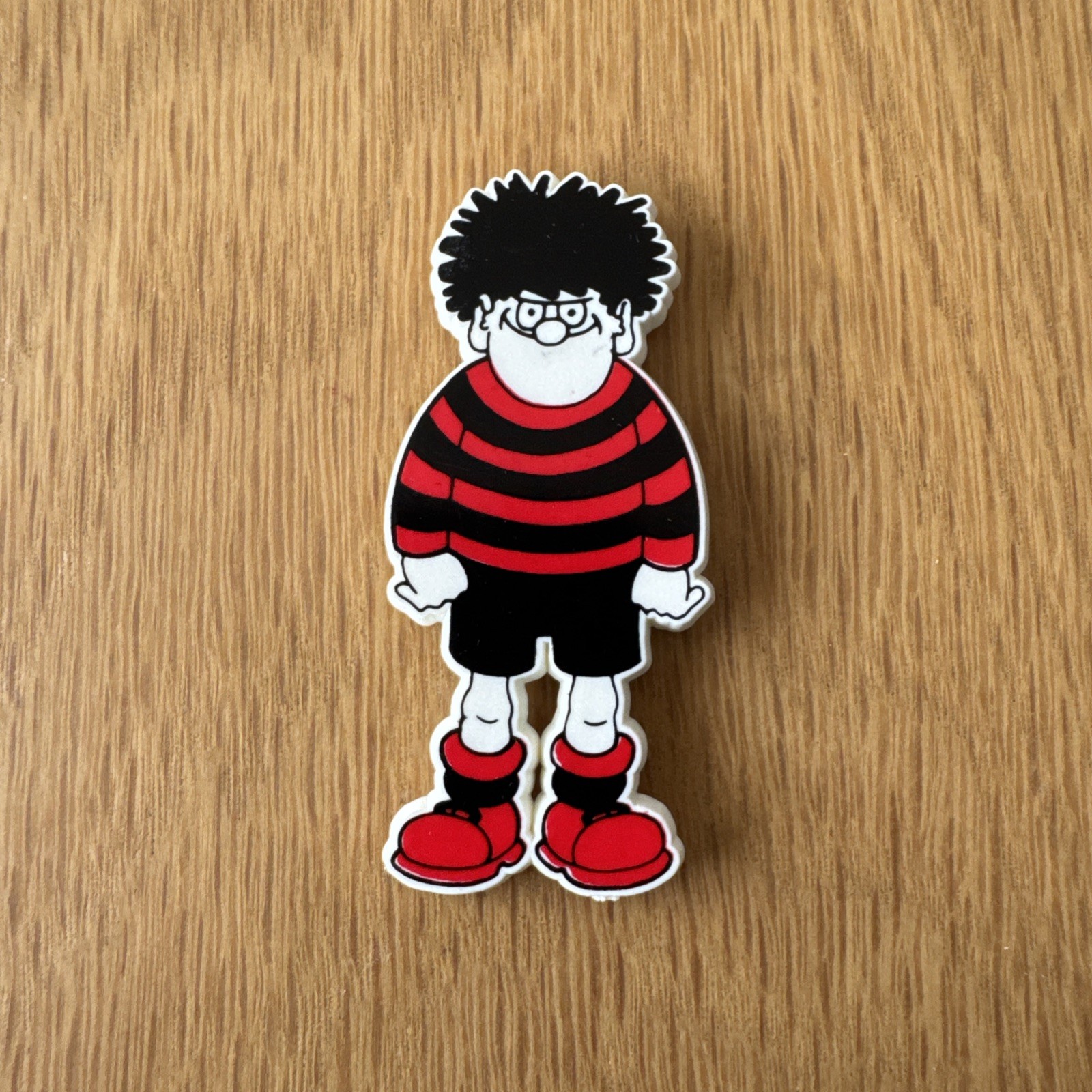 Rare Vintage Dennis The Menace Beans Badge Rare Vintage Dennis The Menace Beans Badge