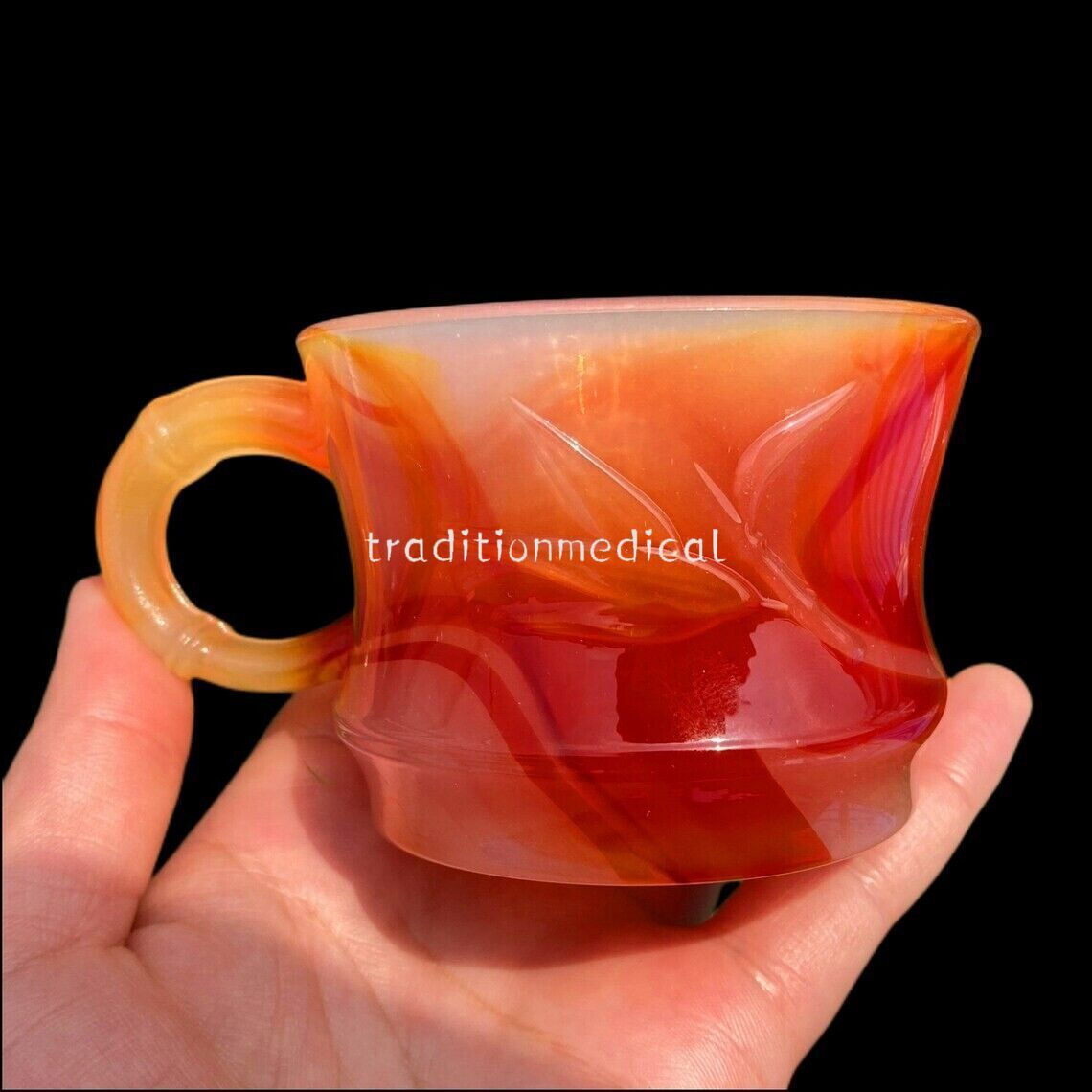 Natural Healing Red Agate Cup Carving Carnelian Cup Reiki Crystal Collection Natural Healing Red Agate Cup Carving Carnelian Cup Reiki Crystal Collection