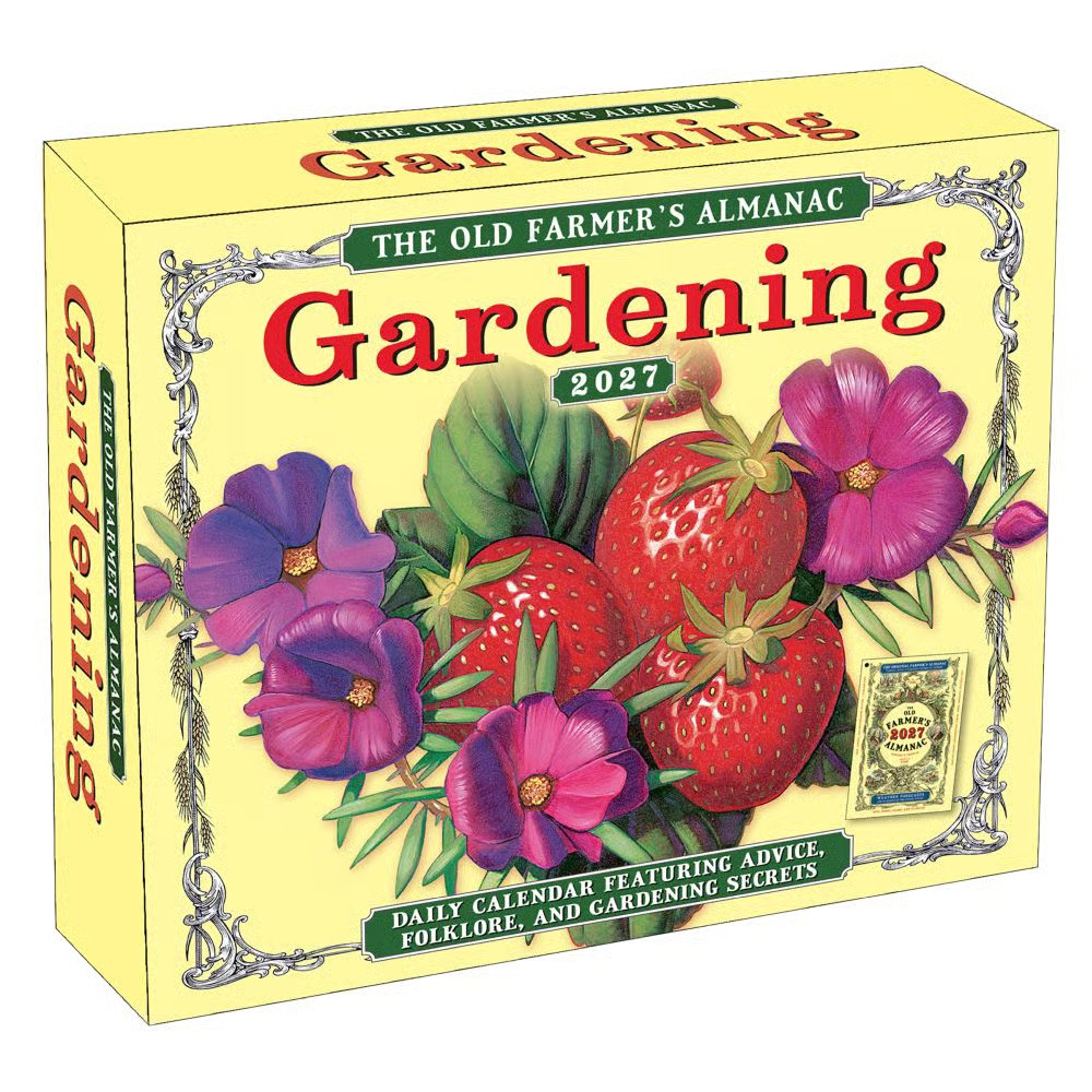 Sellers Publishing, Old Farmers Almanac Gardening 2027 Desk Calendar Sellers Publishing, Old Farmers Almanac Gardening 2027 Desk Calendar