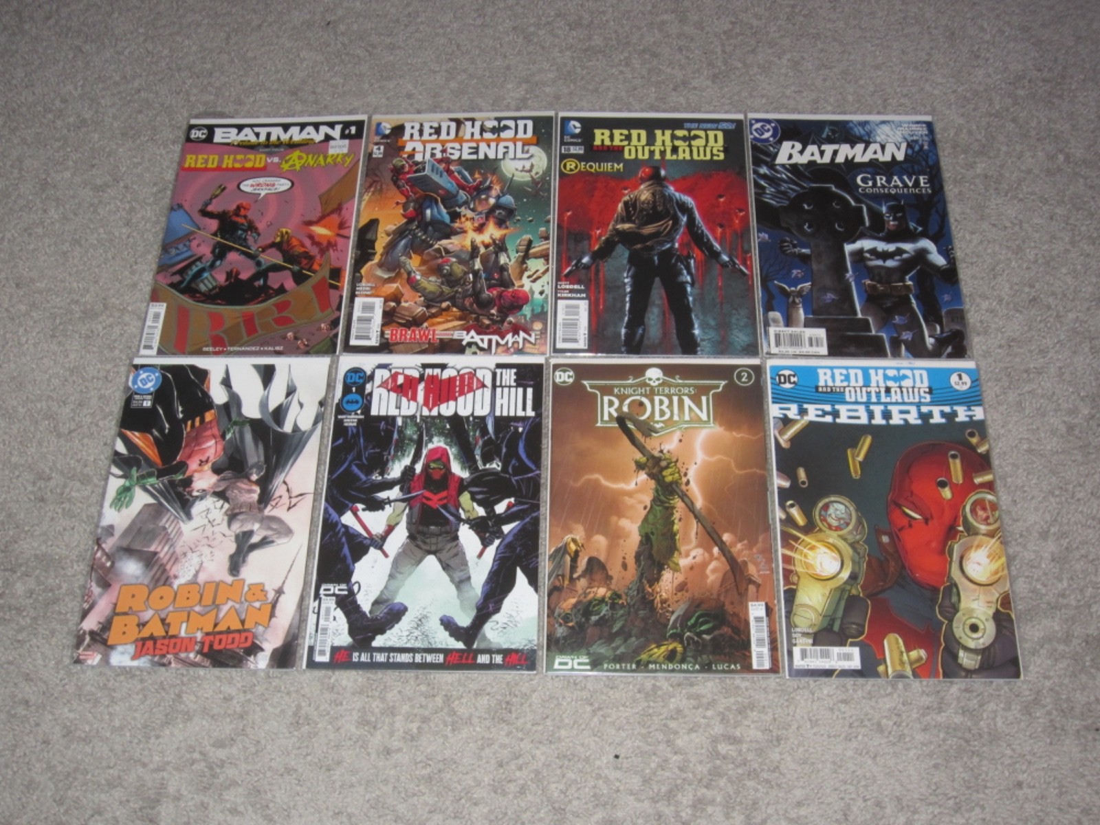 HUGE LOT OF 40 RED HOOD (JASON TODD) DC COMICS SERIES, MINIs, AND MORE VF AVG HUGE LOT OF 40 RED HOOD (JASON TODD) DC COMICS SERIES, MINIs, AND MORE VF AVG