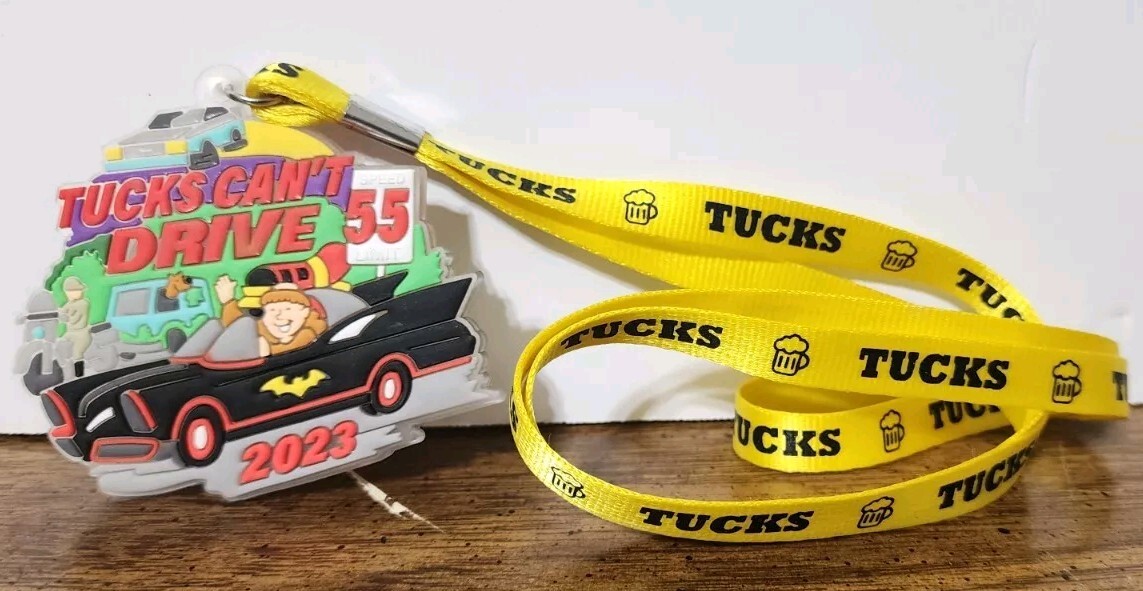 2023 Mardi Gras Krewe of Tucks “Can’t Drive 55” Theme Light Up Lanyard 2023 Mardi Gras Krewe of Tucks “Can’t Drive 55” Theme Light Up Lanyard