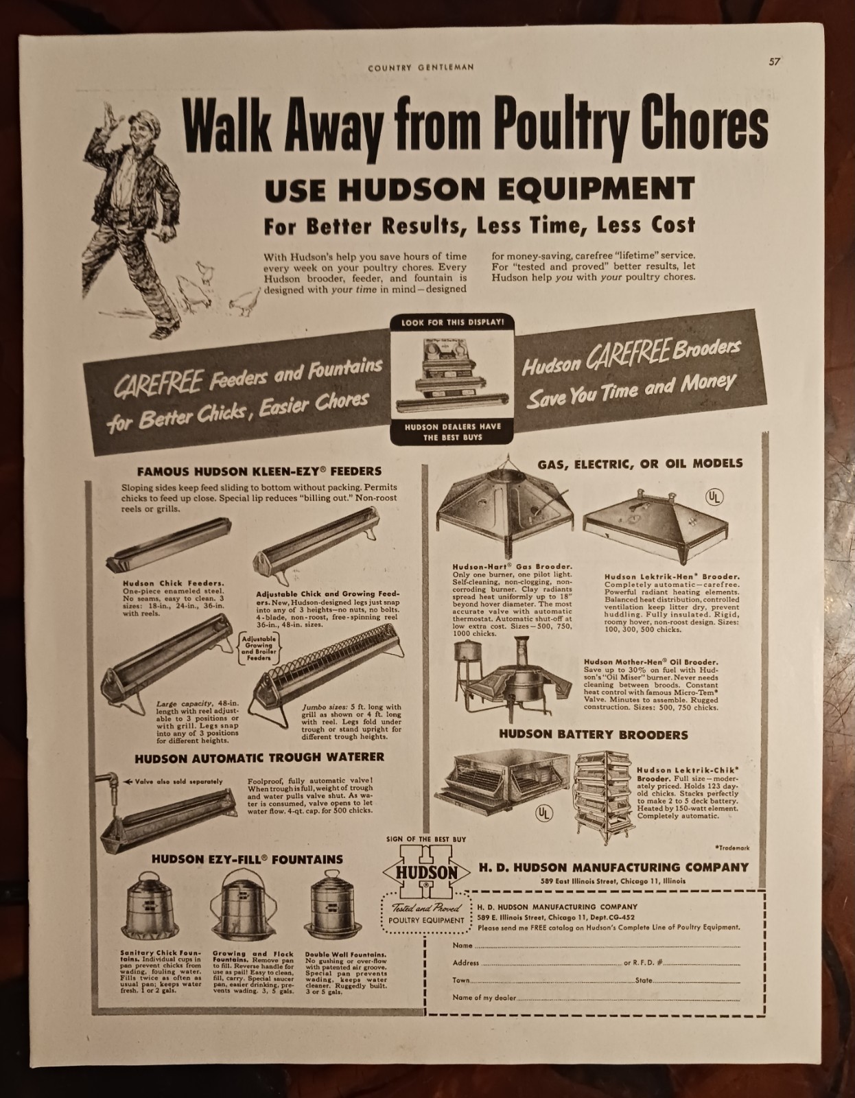 1952 H.D. Hudson Manufacturing Farm Livestock Equipment + Other Vintage Ads 1952 H.D. Hudson Manufacturing Farm Livestock Equipment + Other Vintage Ads