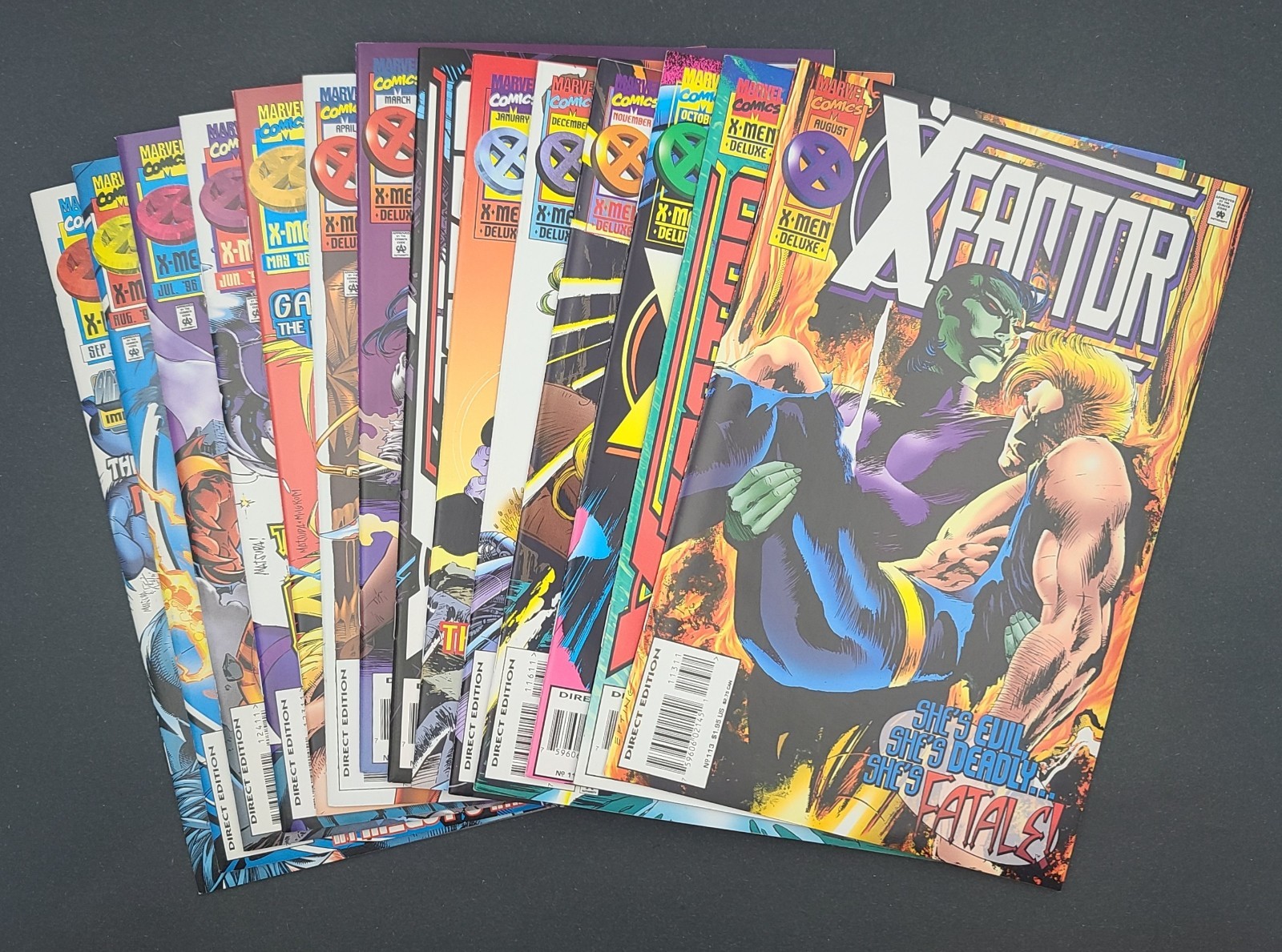 X-Factor #113-126: Mystique, Sabretooth + Onslaught (Marvel, '95-96) X-Factor #113-126: Mystique, Sabretooth + Onslaught (Marvel, '95-96)